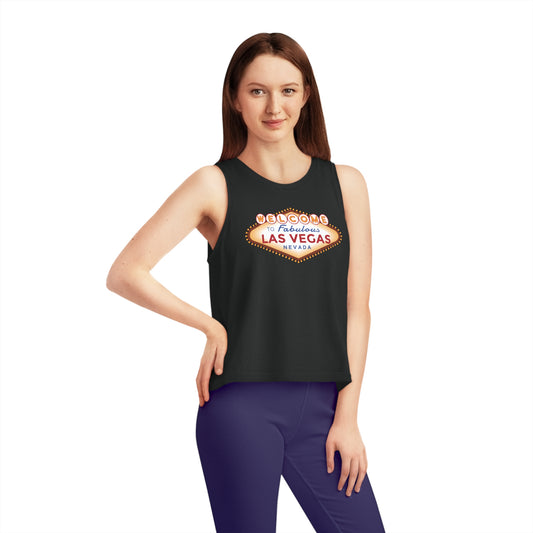 Las Vegas 3 Women's Dancer Cropped Tank Top