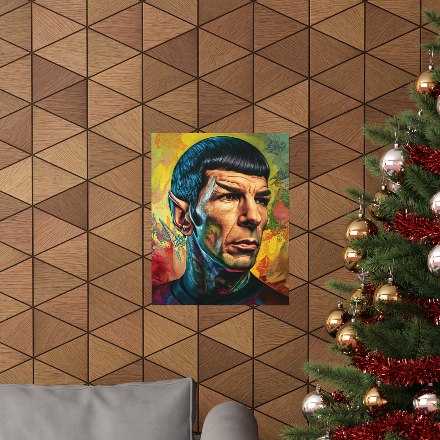 Spock 2 Matte Vertical Posters