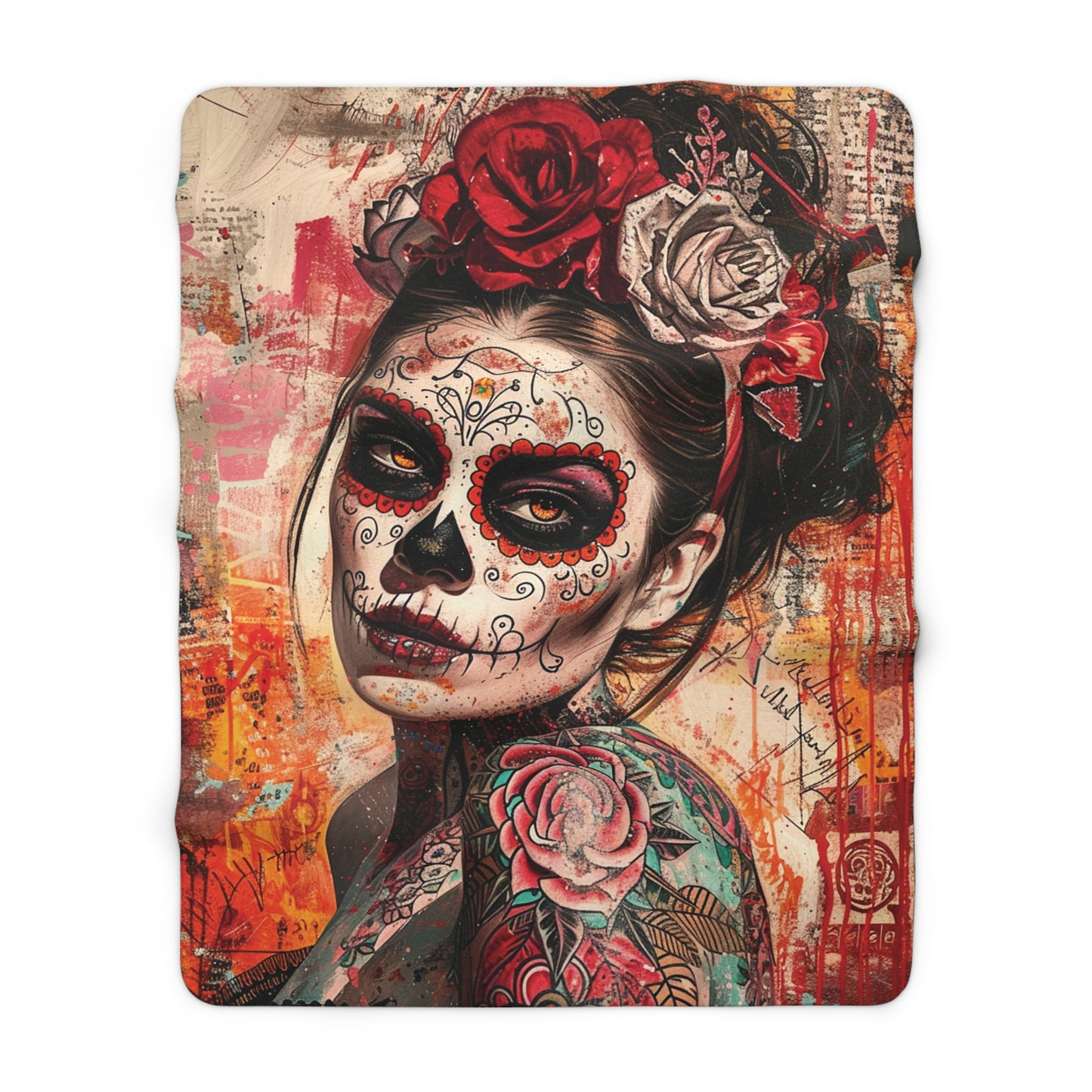 Dead 8 Sherpa Fleece Blanket