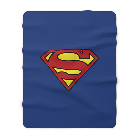 Superman! Sherpa Fleece Blanket