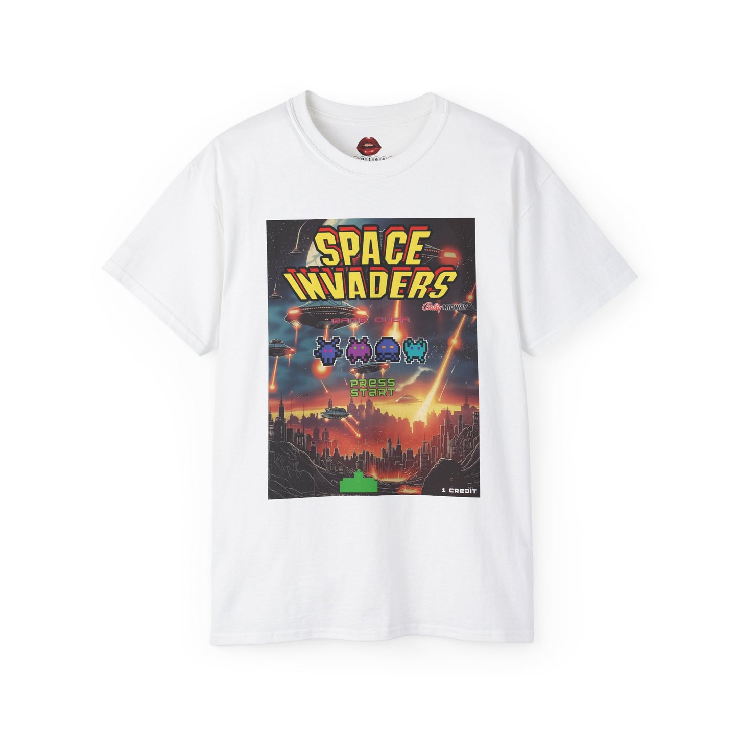 Space Invaders Unisex Ultra Cotton Tee