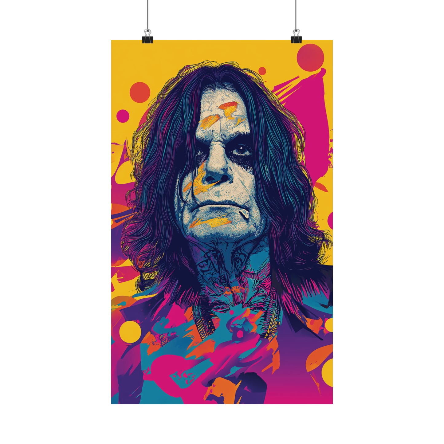 Ozzy 2 Matte Vertical Posters