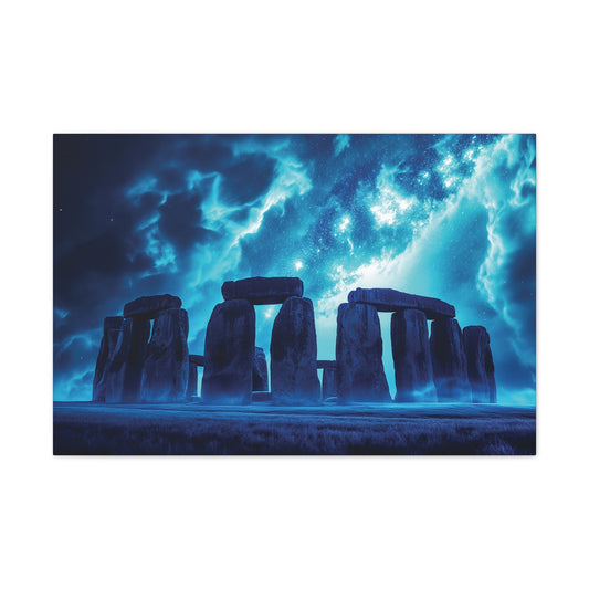 Stonehenge Energy 2 Canvas Stretched, 0.75"