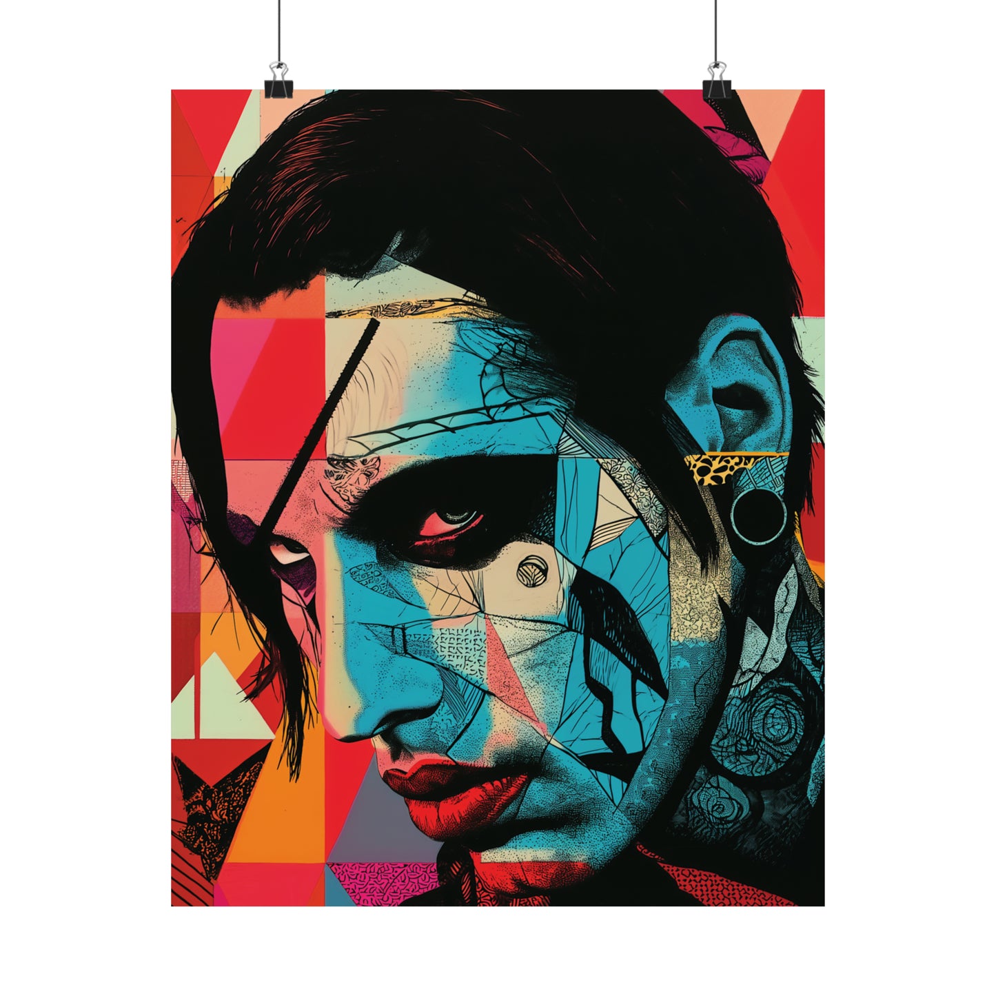 Manson 2 Matte Vertical Posters