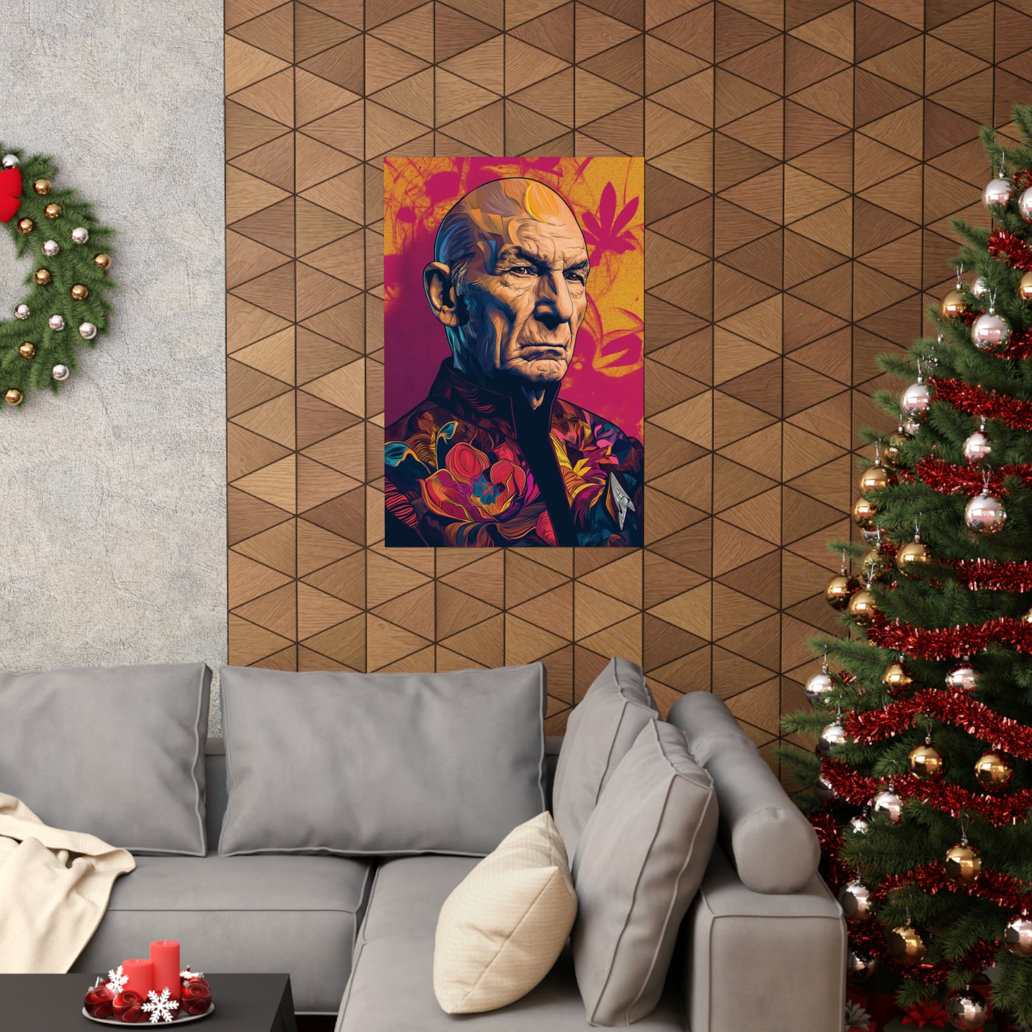 Picard 1 Matte Vertical Posters