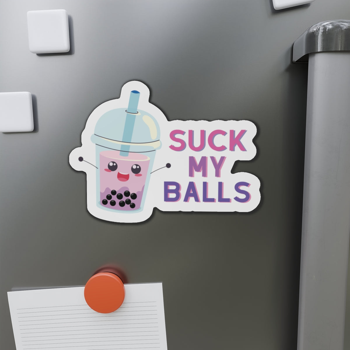 Ball Suck Die-Cut Magnets