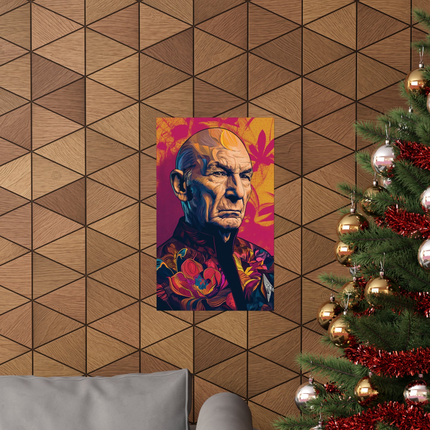 Picard 1 Matte Vertical Posters