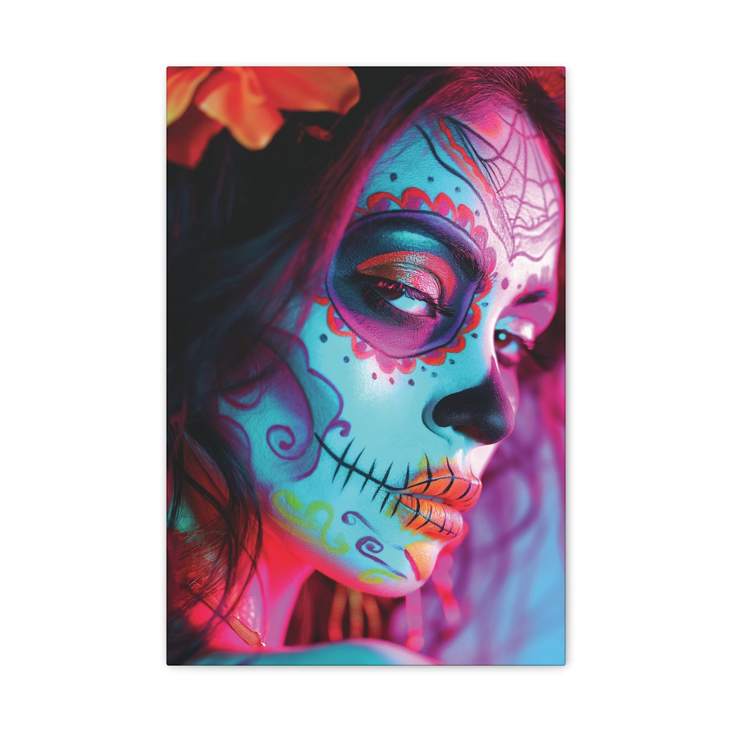 Day of the Dead 11 Canvas Stretched, 0.75"