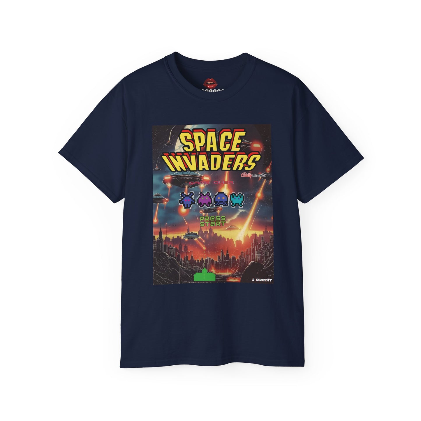 Space Invaders Unisex Ultra Cotton Tee