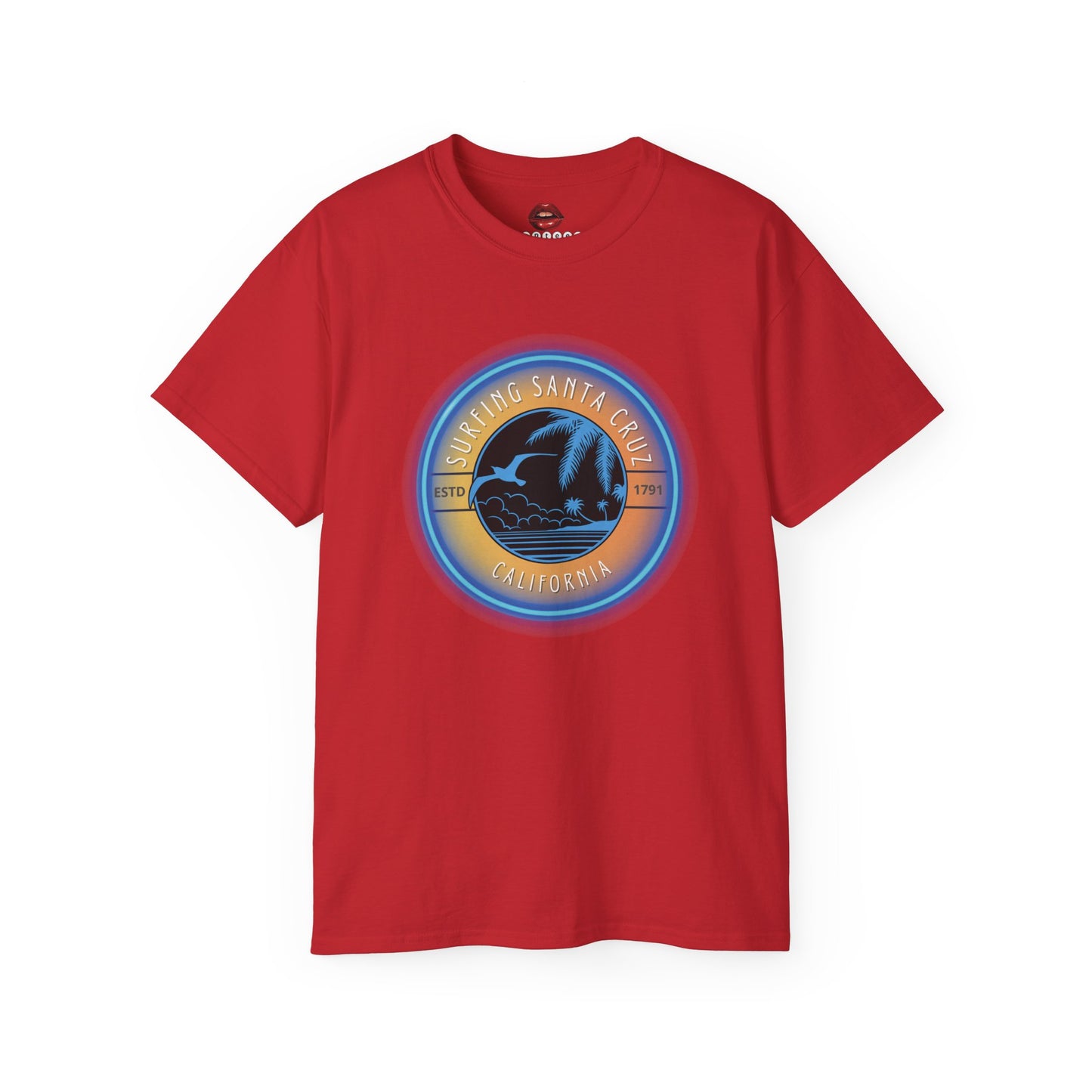 Santa Cruz Surfing Unisex Ultra Cotton Tee