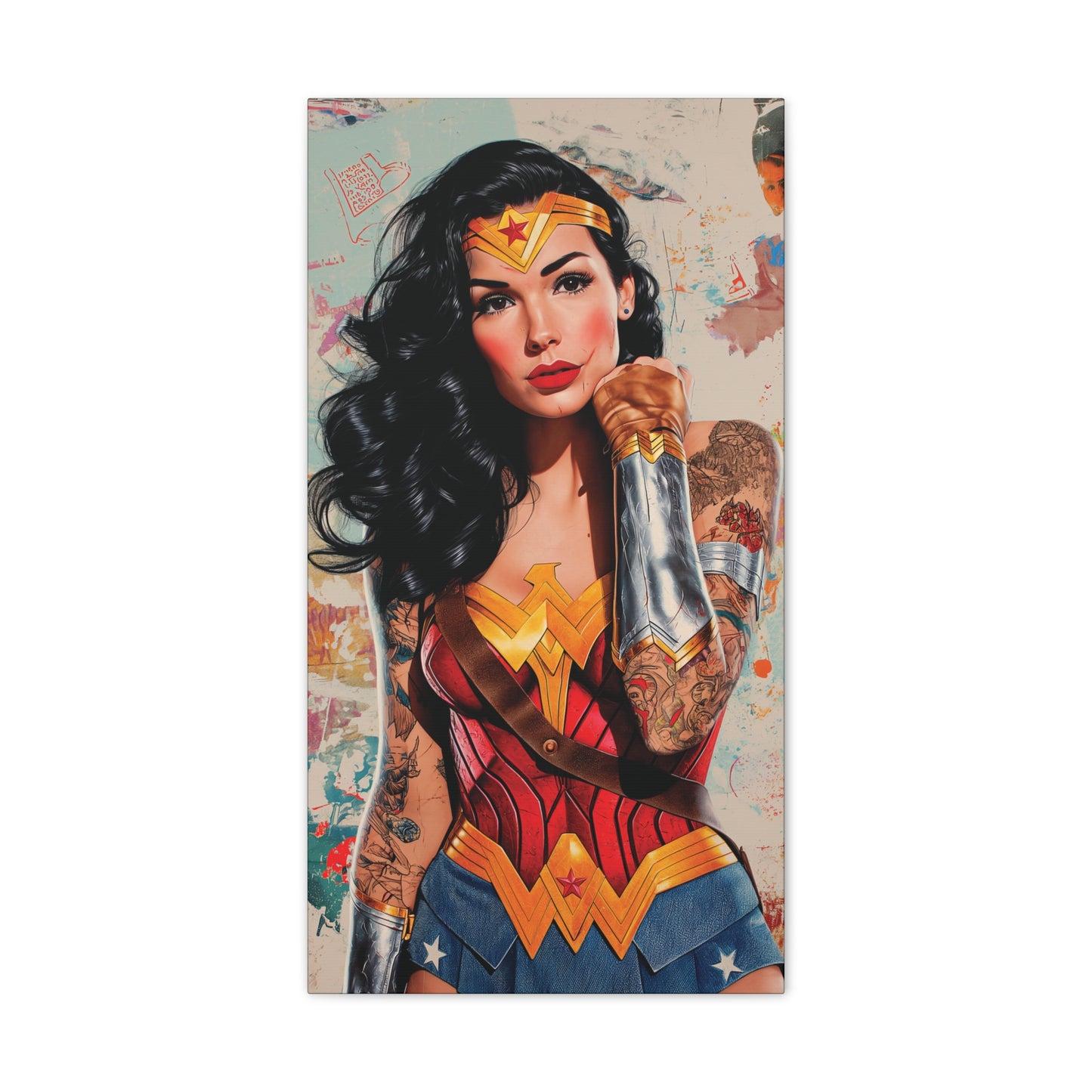 Wonder 2 Canvas Stretched, 0.75"