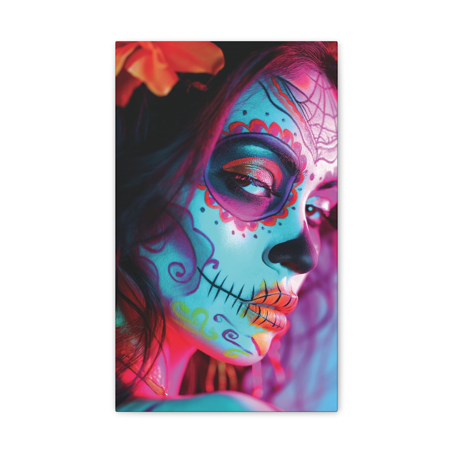 Day of the Dead 11 Canvas Stretched, 0.75"