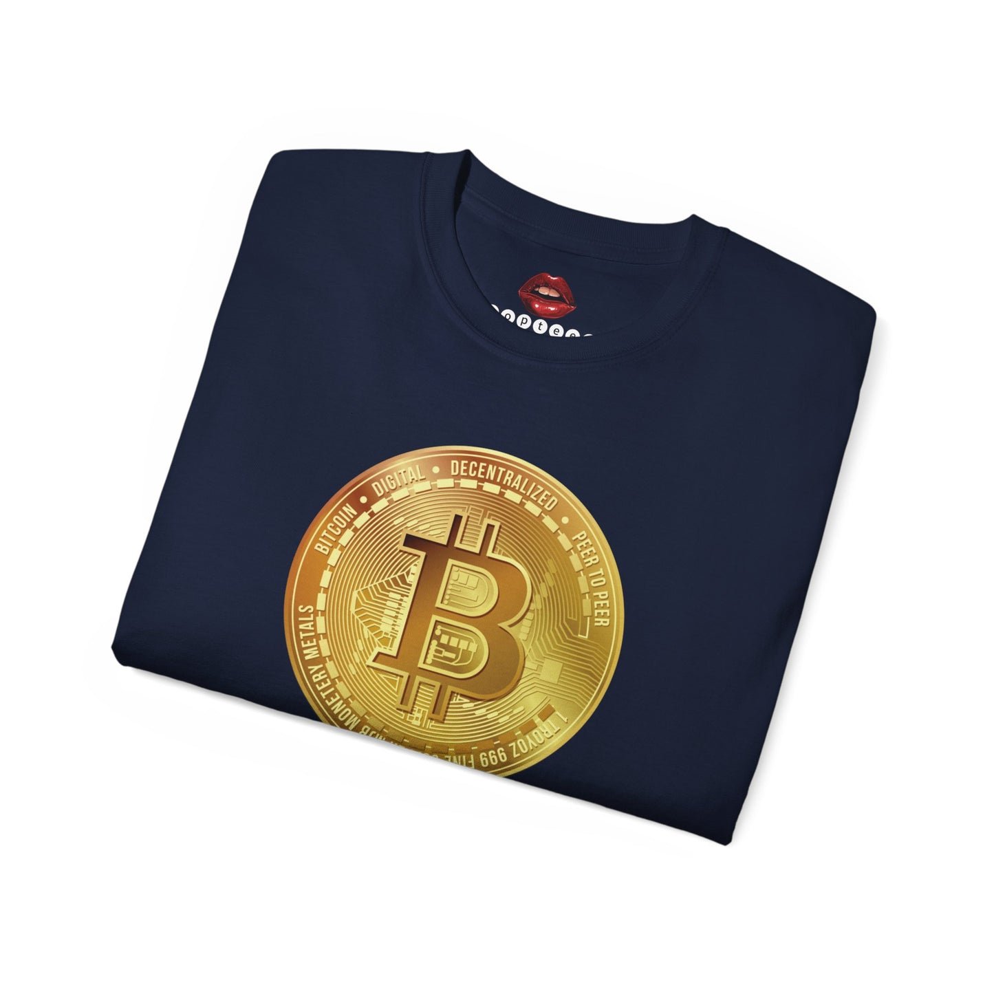 Bitcoin Coin Unisex Ultra Cotton Tee