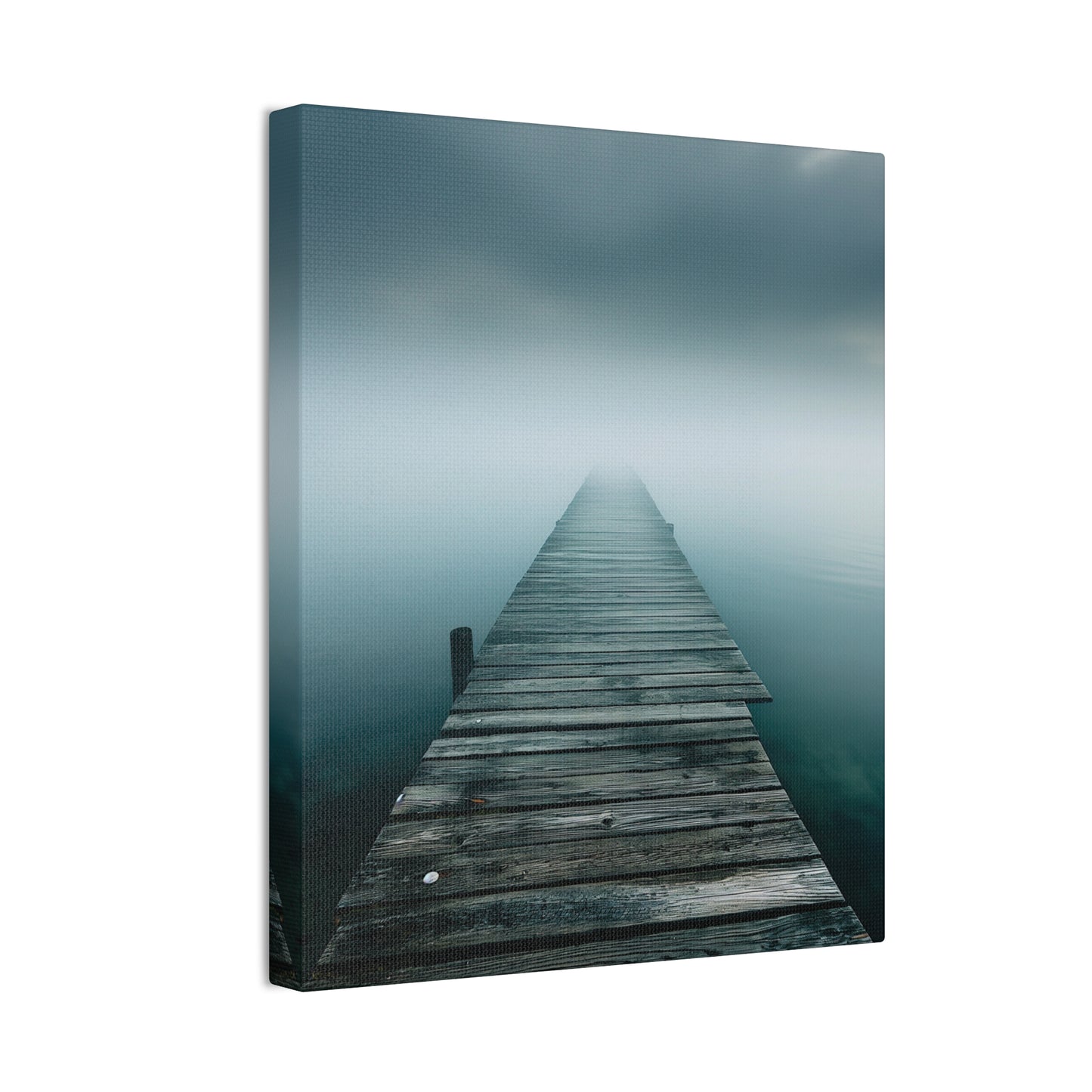 Misty Pier 1 Canvas Stretched, 0.75"