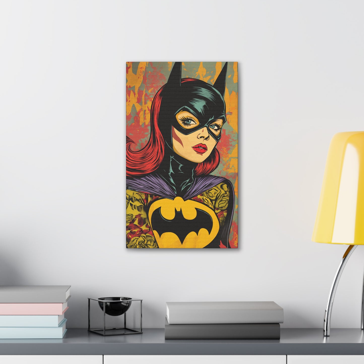 Batgirl 1 Canvas Stretched, 0.75"