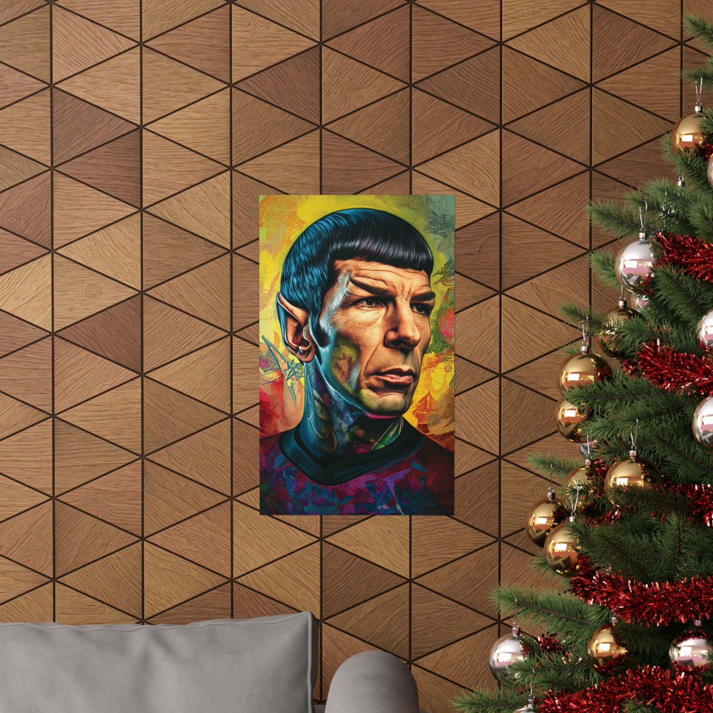 Spock 2 Matte Vertical Posters