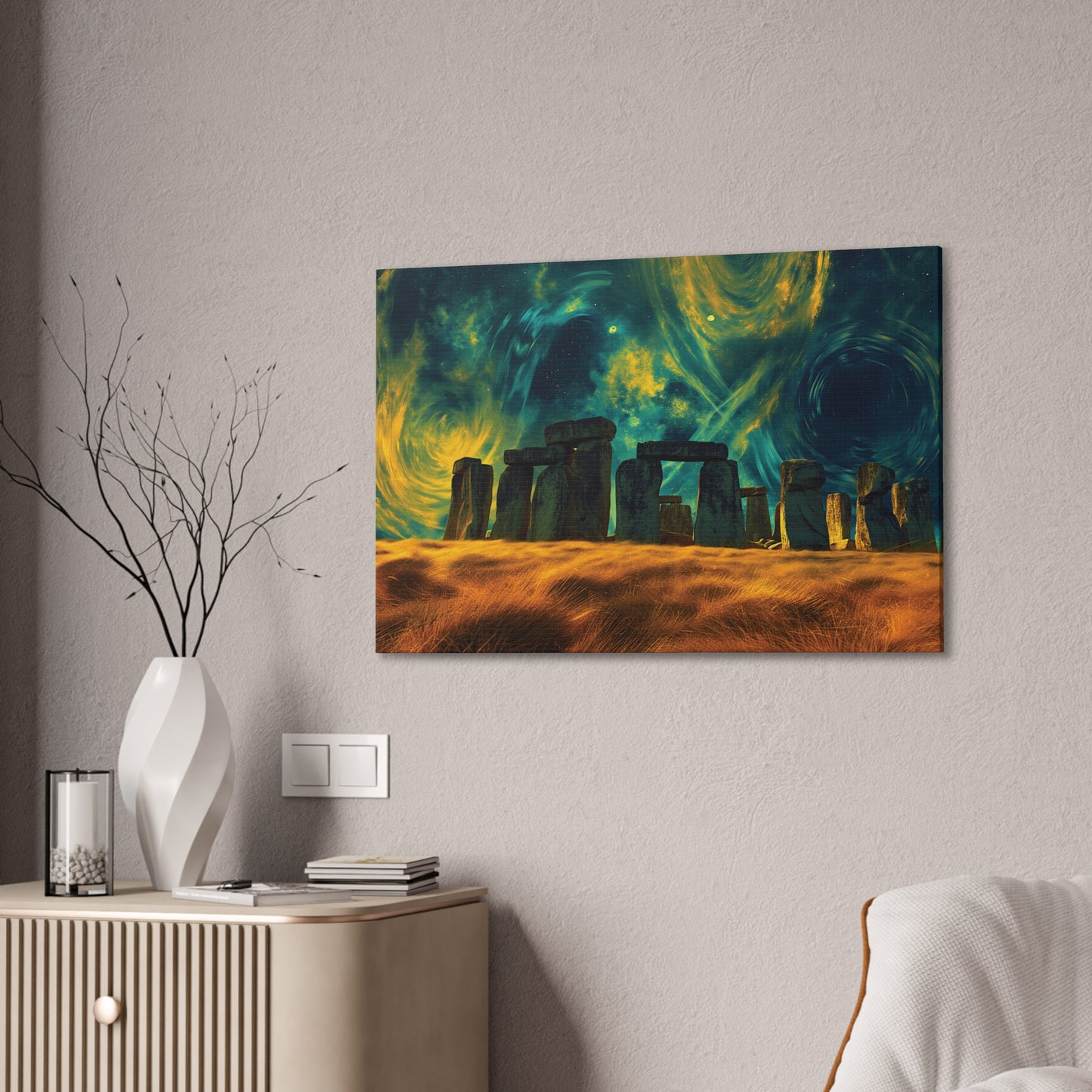 Stonehenge Energy Canvas Stretched, 0.75"