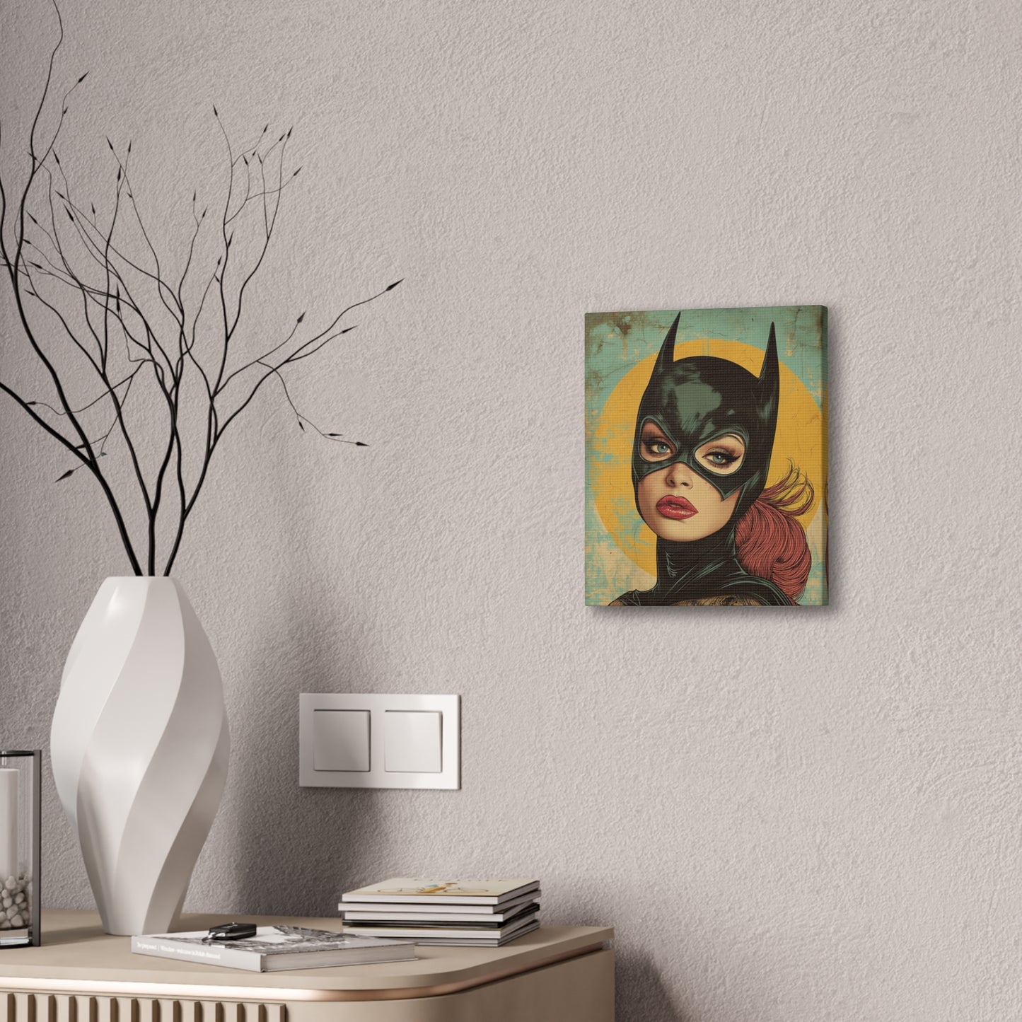 Batgirl 2 Canvas Stretched, 0.75"