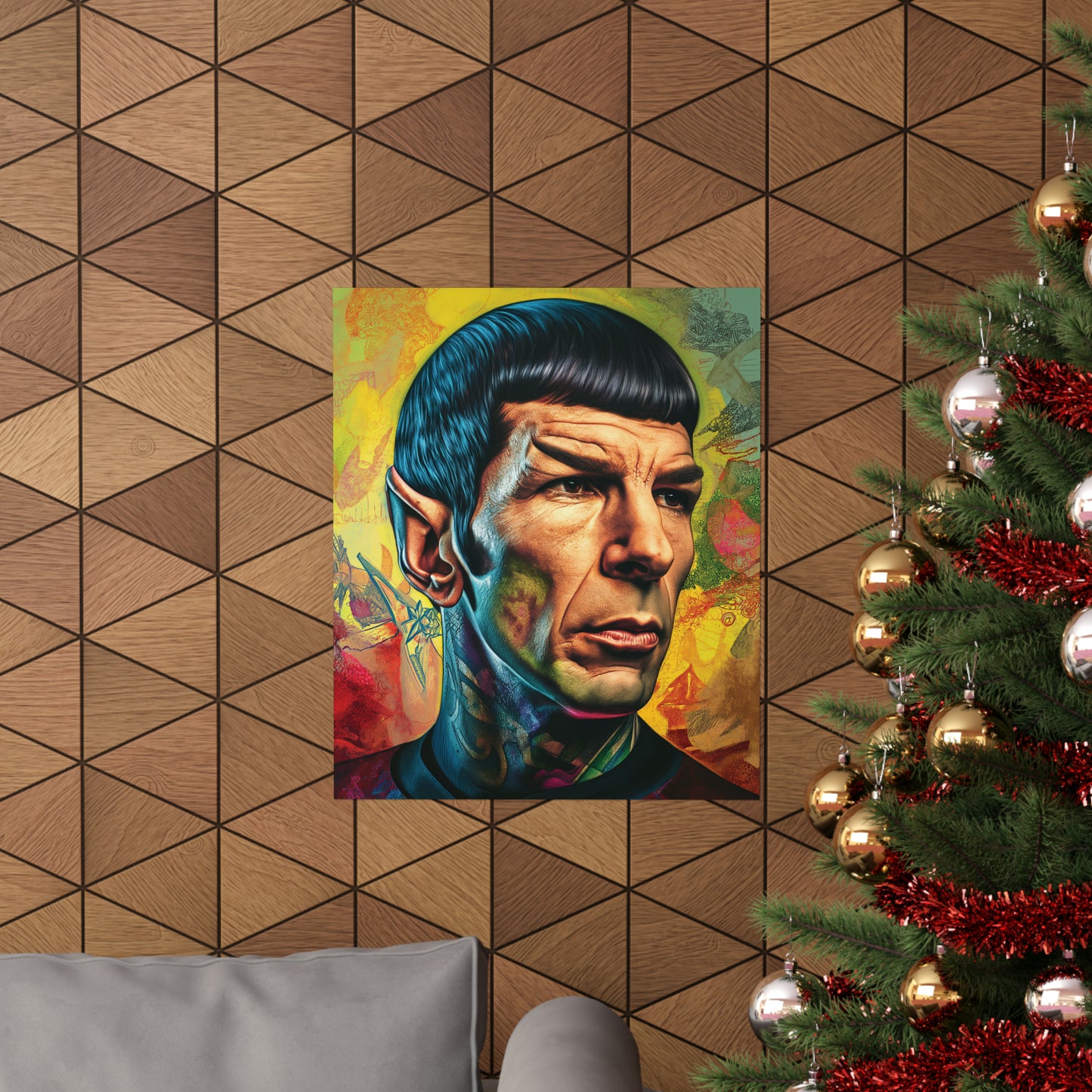 Spock 2 Matte Vertical Posters