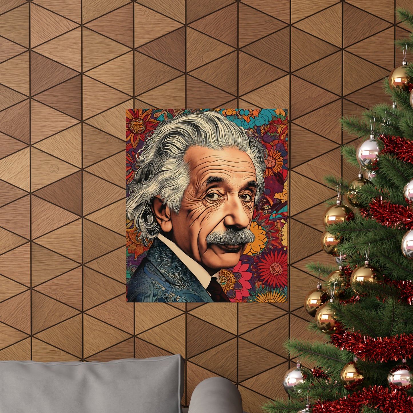 Einstein 1 Matte Vertical Posters