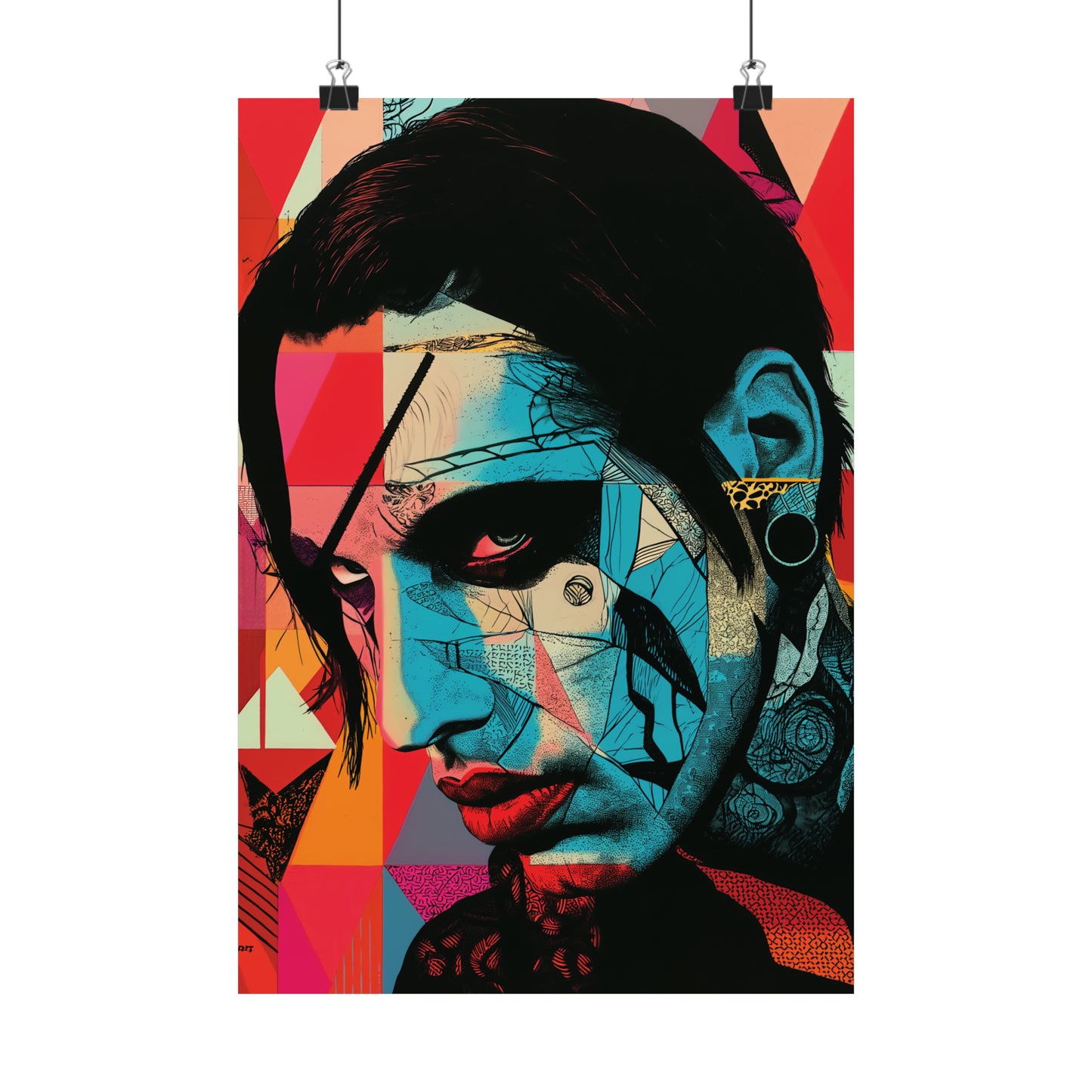 Manson 2 Matte Vertical Posters