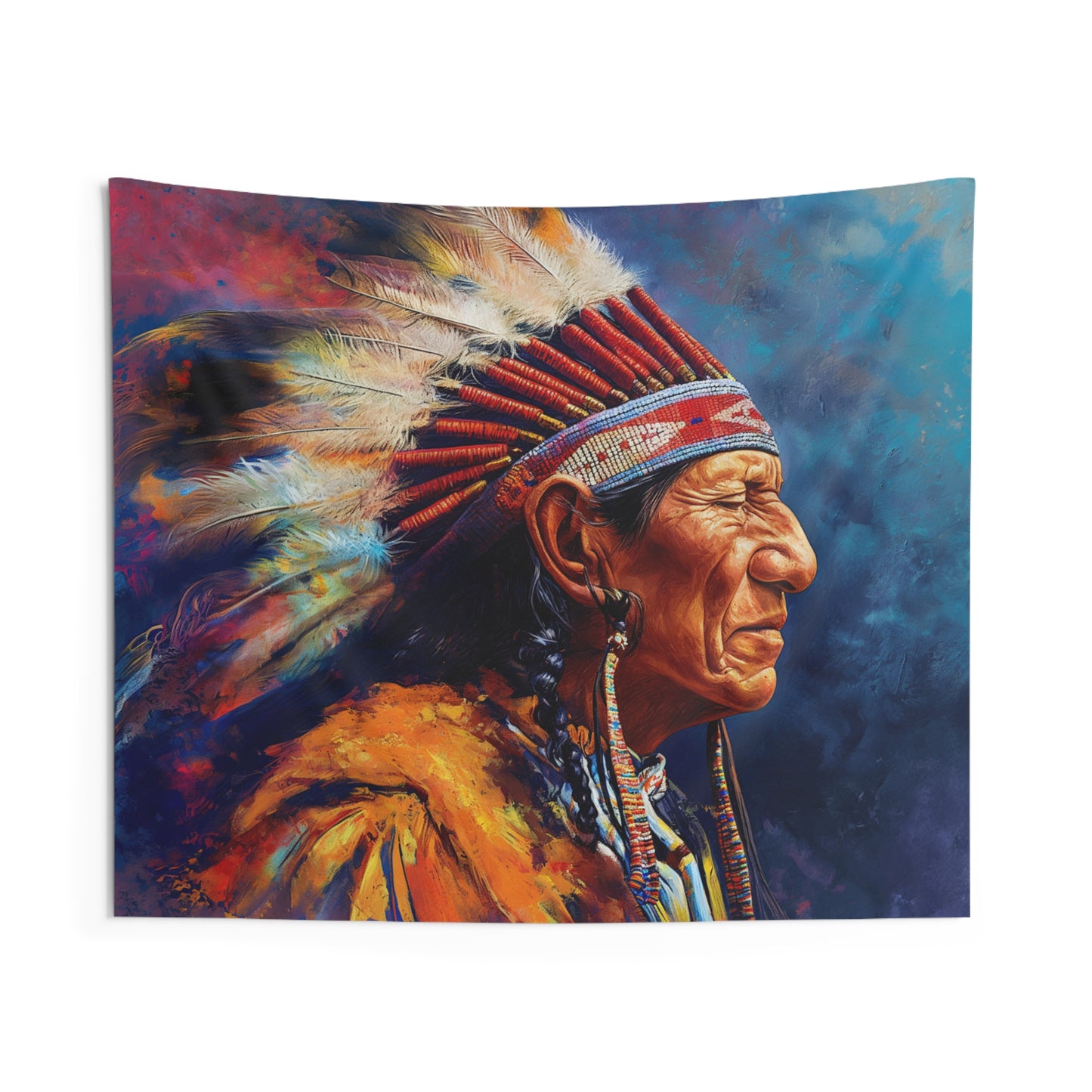 Chief 1 Indoor Wall Tapestries