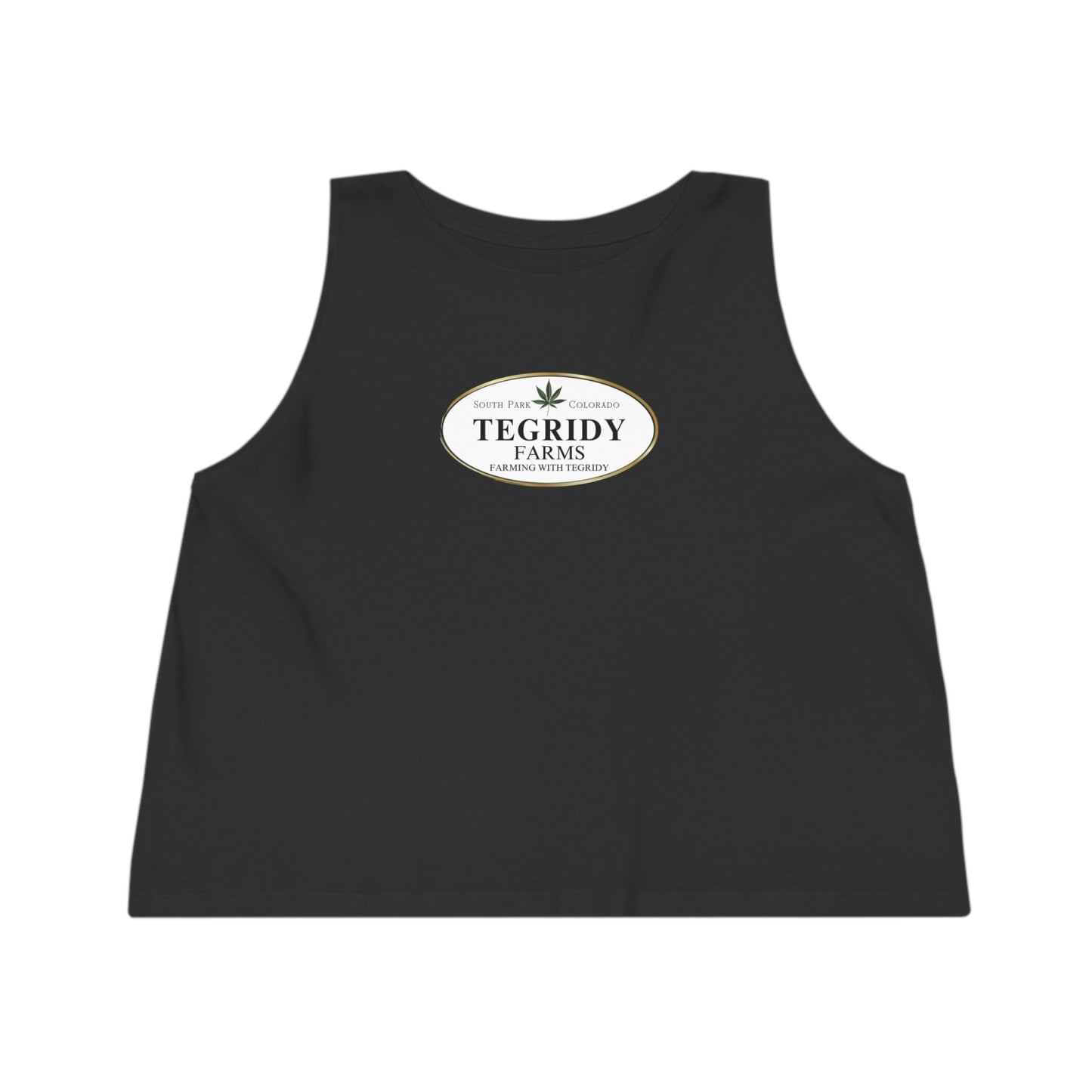 Tegridy South Park Women's Dancer Cropped Tank Top