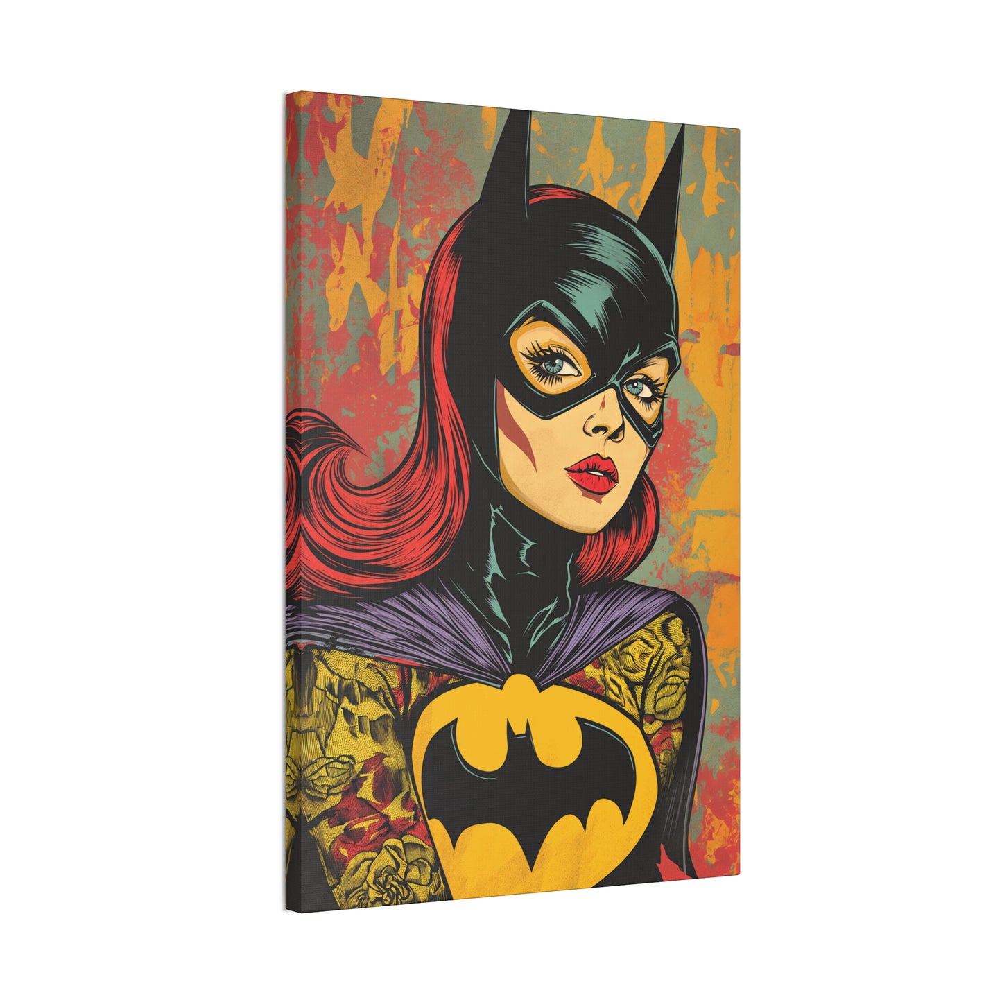 Batgirl 1 Canvas Stretched, 0.75"