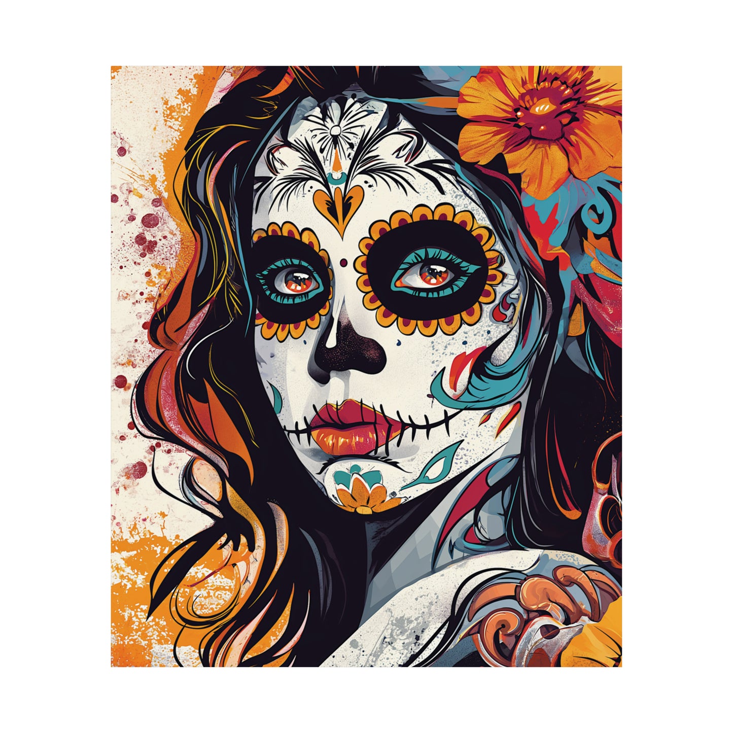 Day of the Dead 8 Matte Vertical Posters