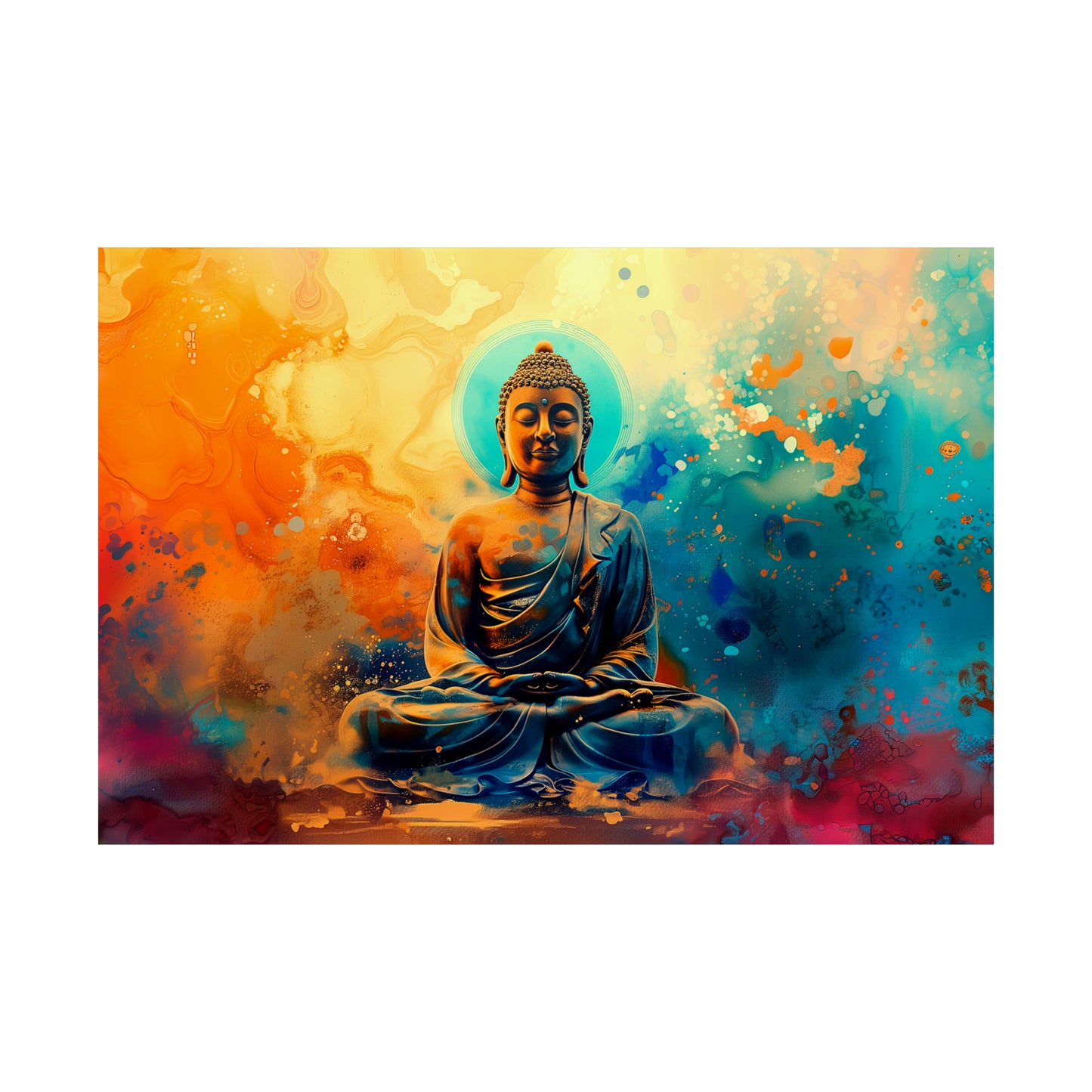 Buddha 1 Horizontal Posters