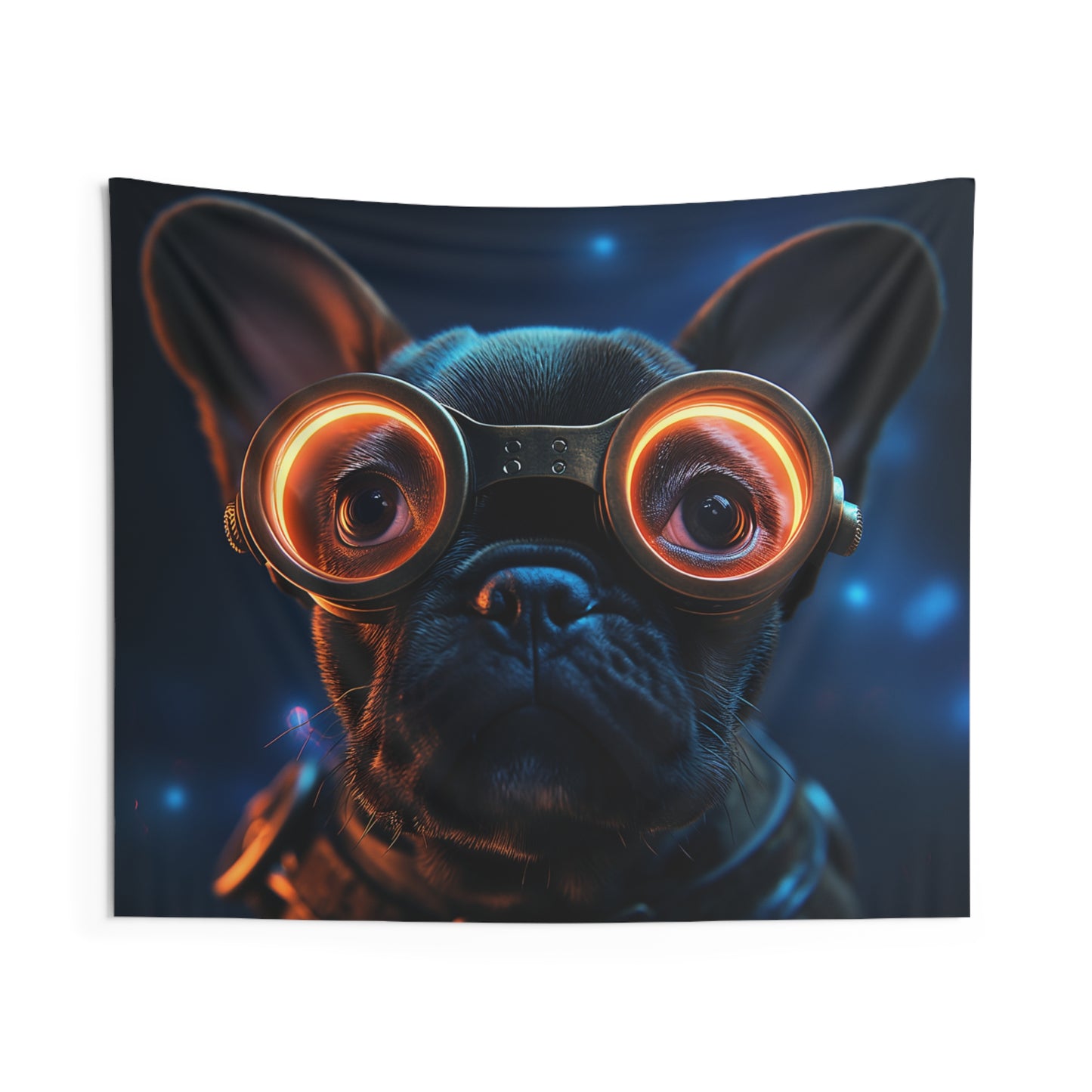 Pug Cadet Indoor Wall Tapestries