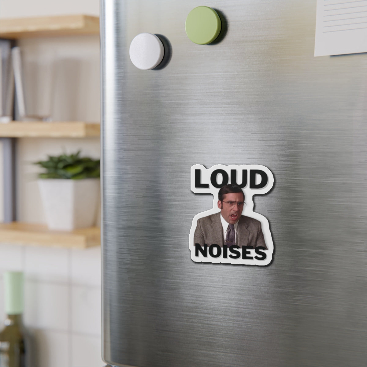 Loud Noises Die-Cut Magnets