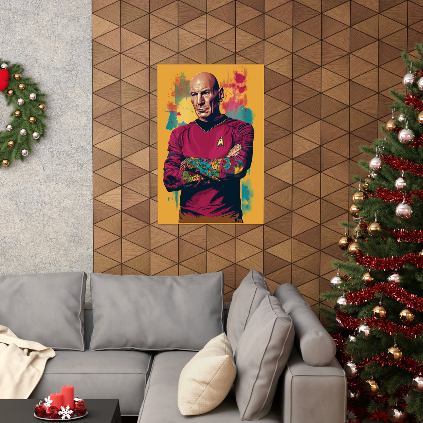 Picard 1 Matte Vertical Posters