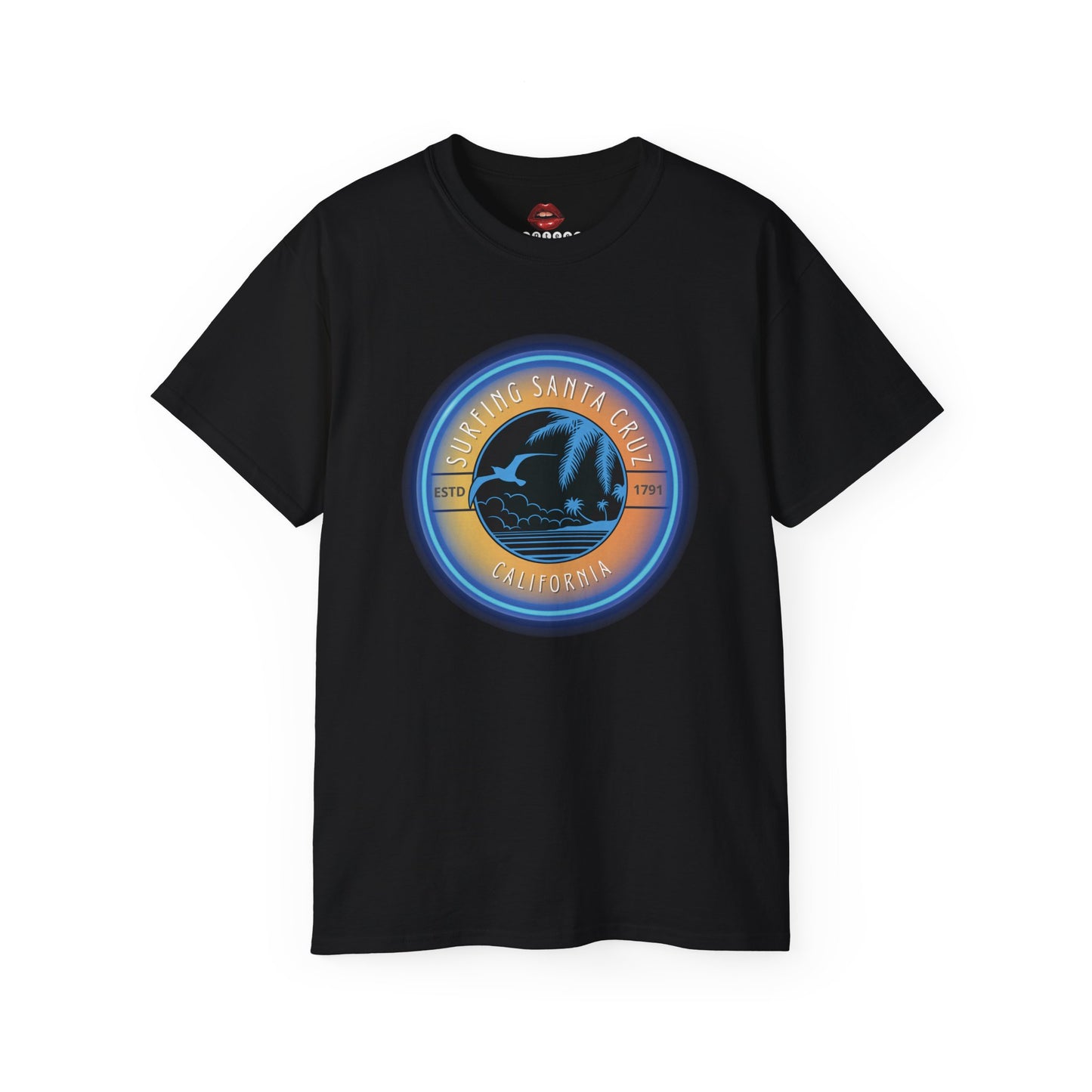 Santa Cruz Surfing Unisex Ultra Cotton Tee