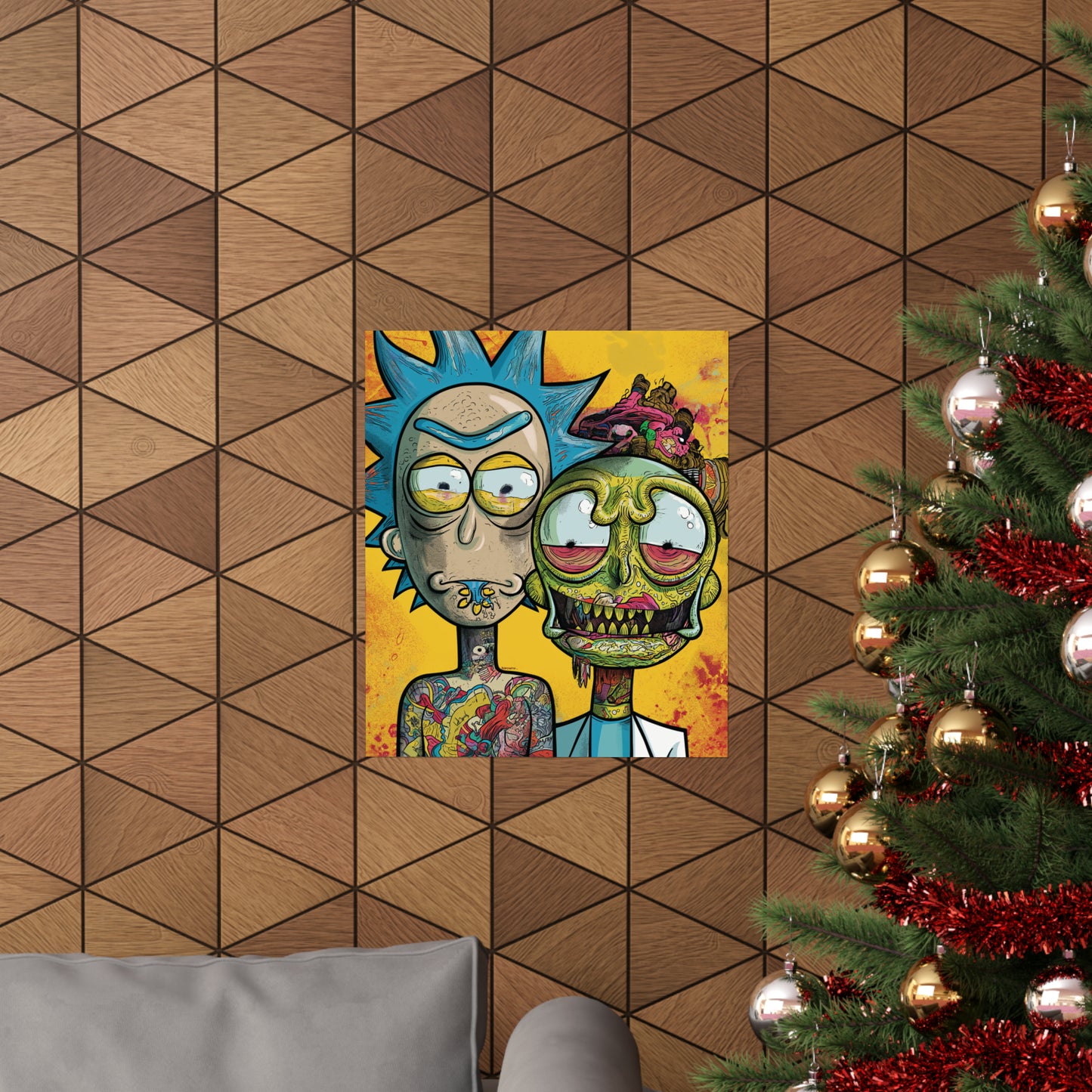 Rick 4 Matte Vertical Posters