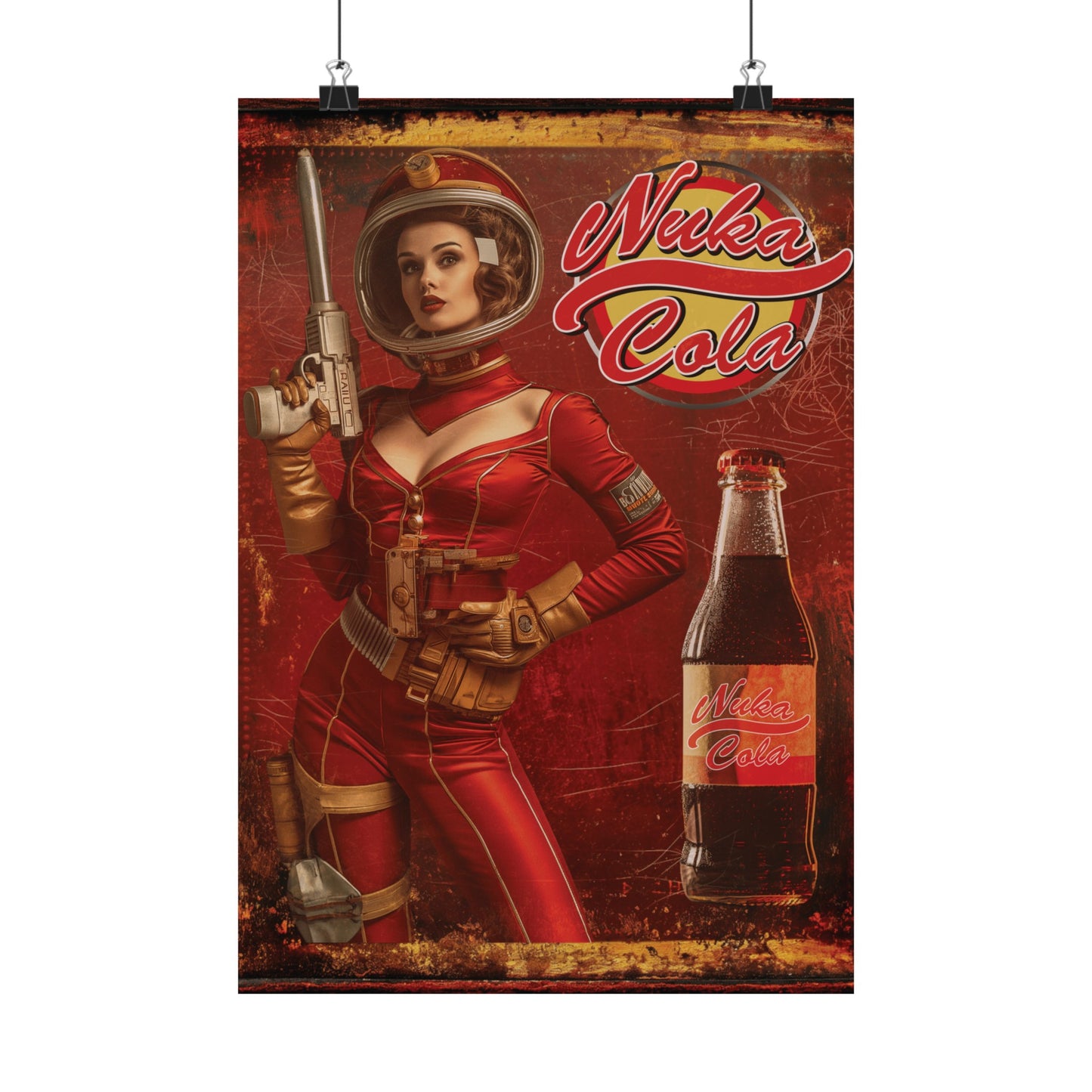 Nuka-Cola Sign Matte Vertical Posters