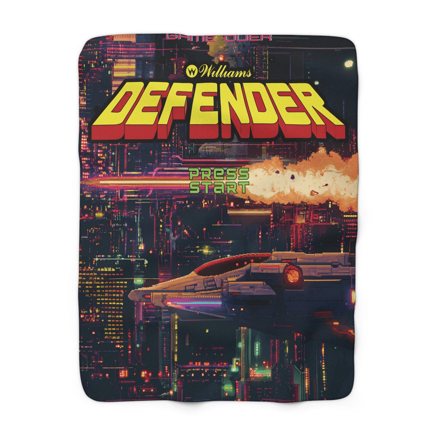 Defender Sherpa Fleece Blanket