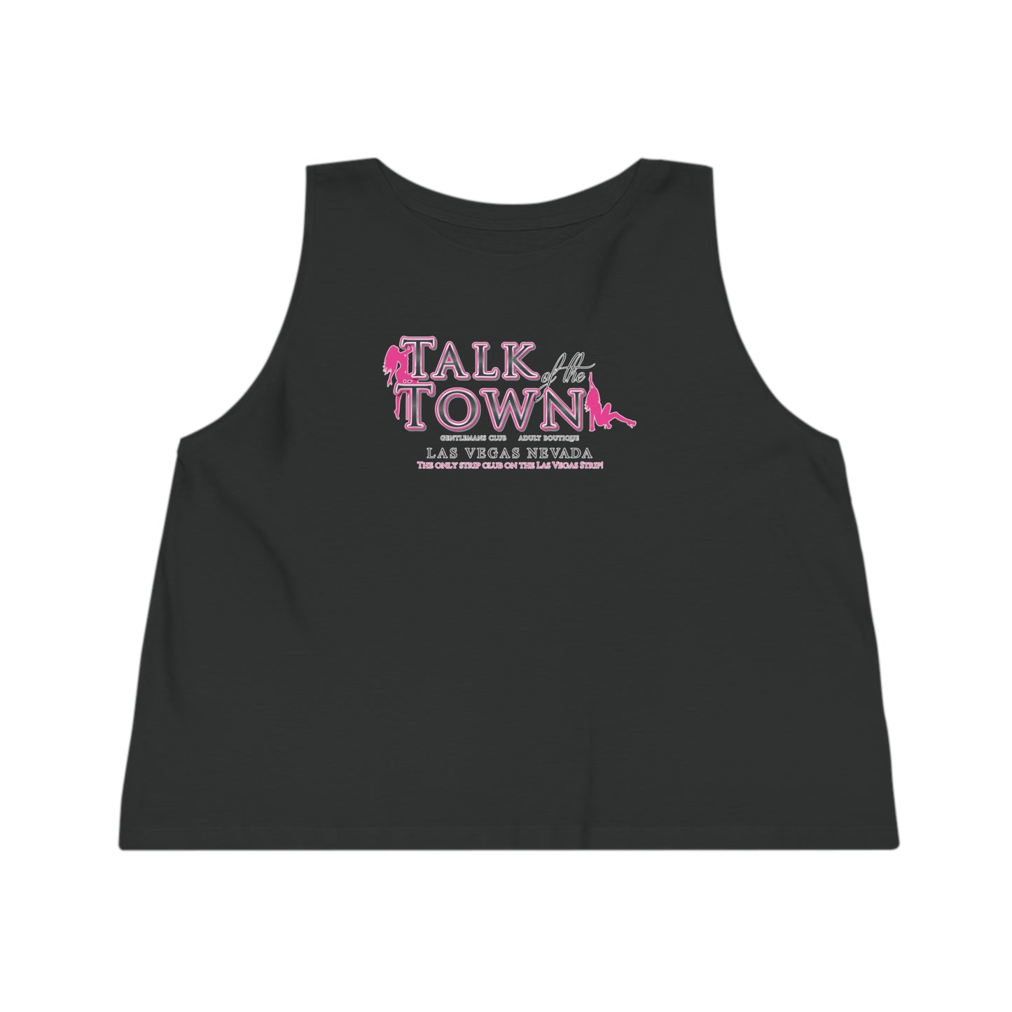 Talk Of the Town Women's Dancer Cropped Tank Top