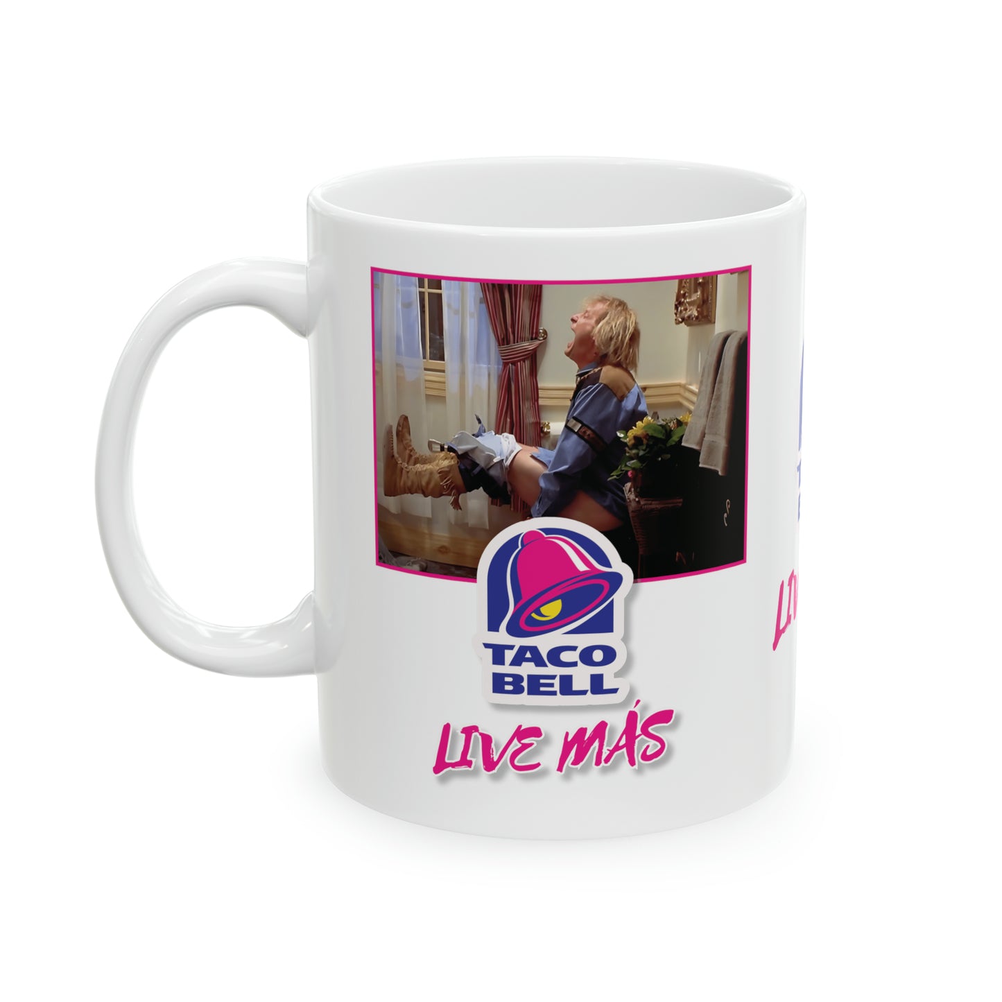 Living Mas!  Ceramic Mug 11oz