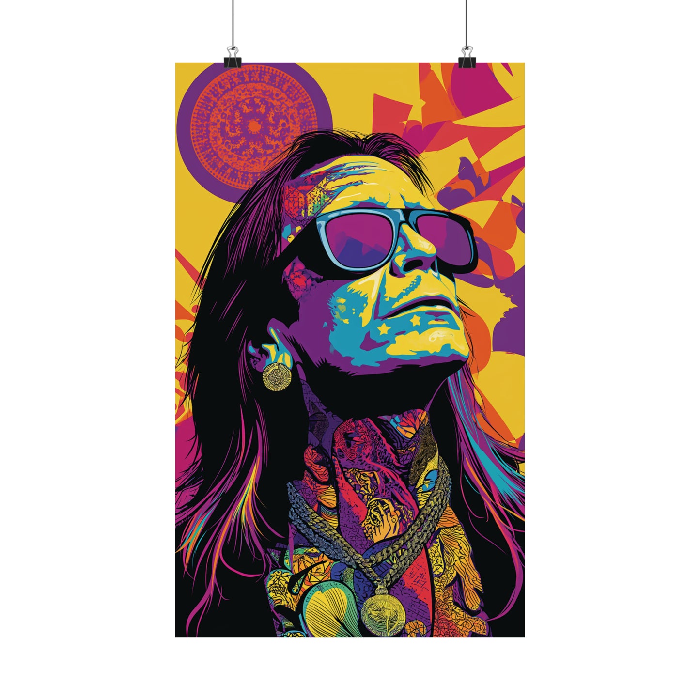 Ozzy 1 Matte Vertical Posters