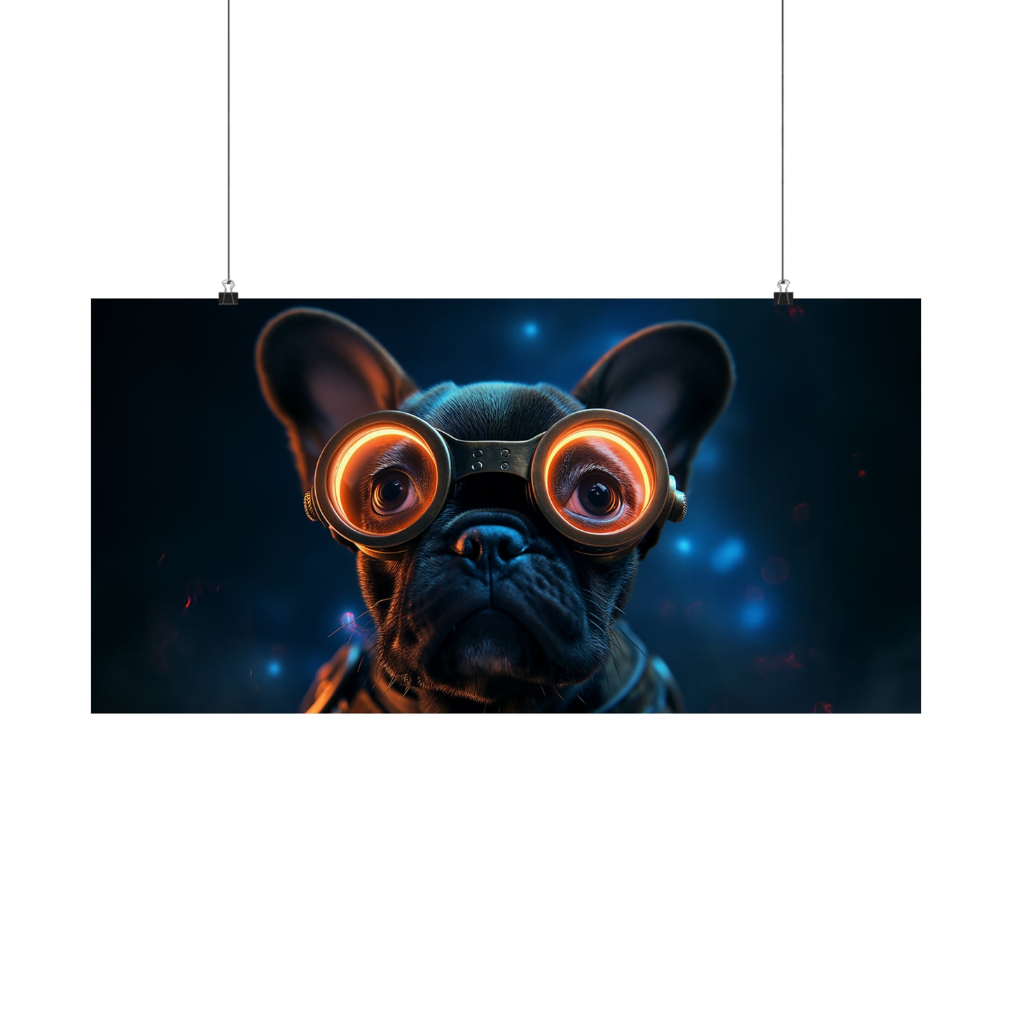 Super Frenchie Horizontal Posters