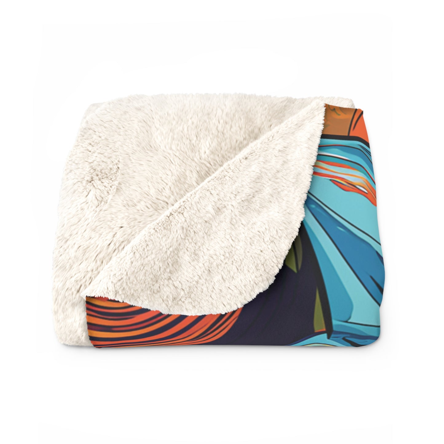 Rick 1 Sherpa Fleece Blanket