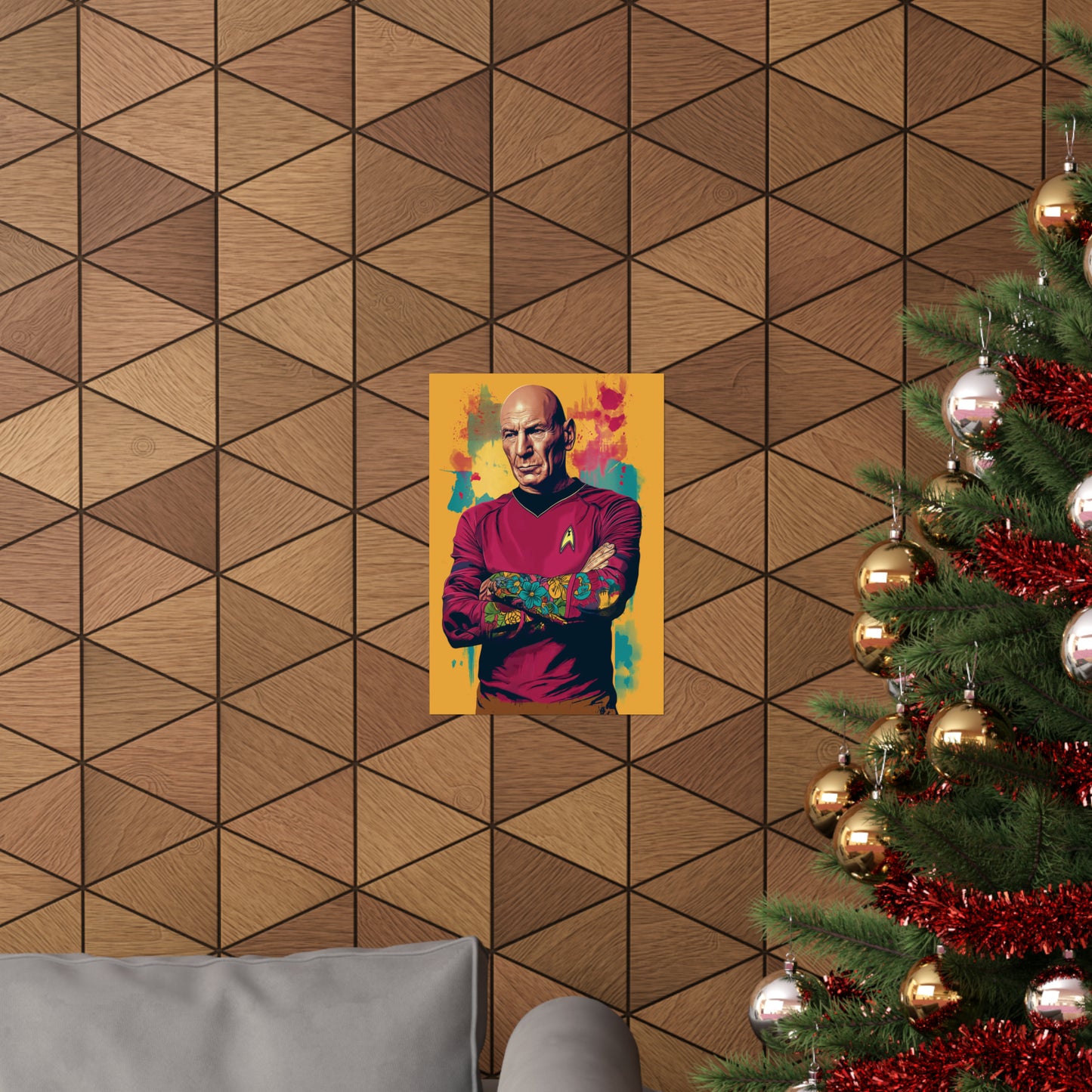 Picard 1 Matte Vertical Posters