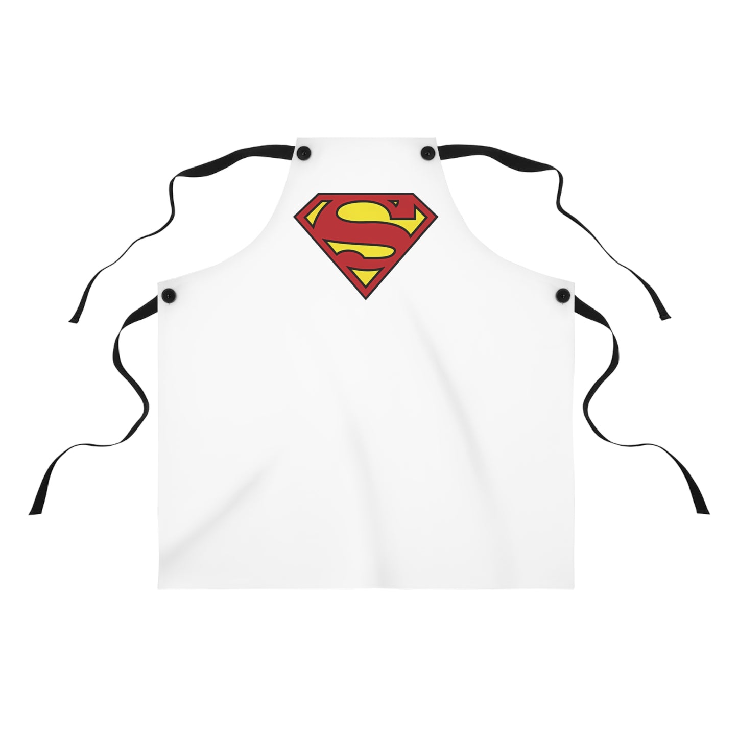 Superman White Apron (AOP)