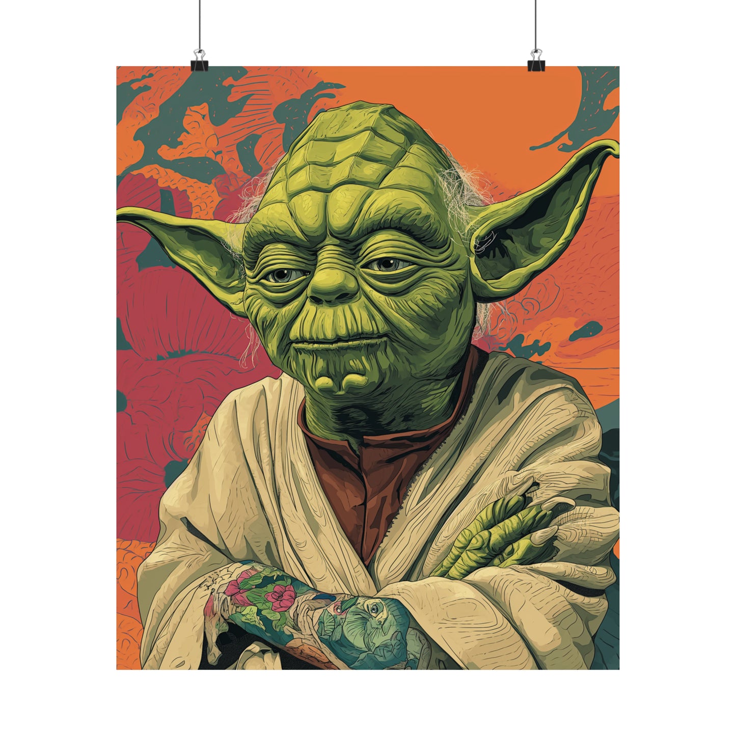 Yoda 1 Matte Vertical Posters