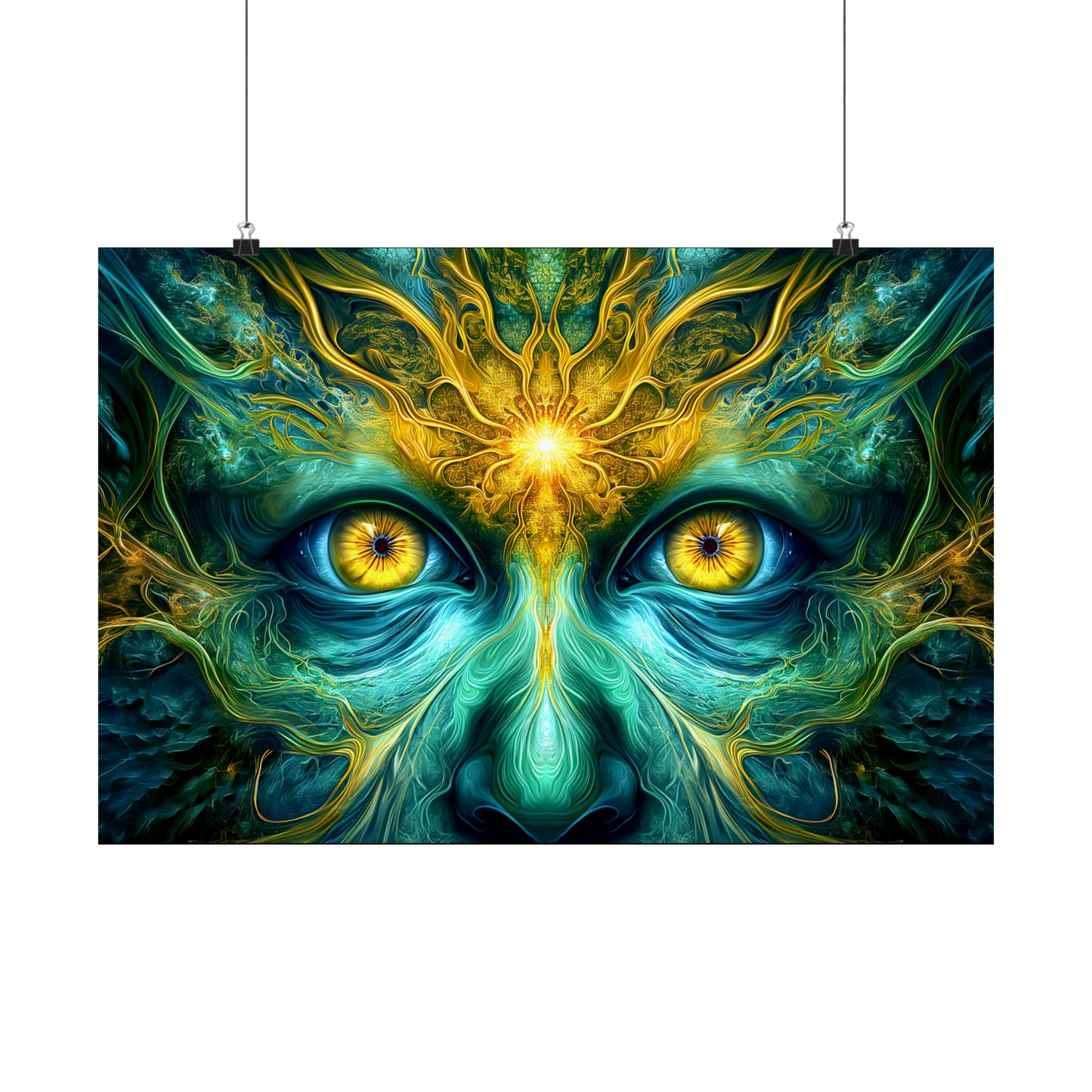 Eyes Horizontal Posters