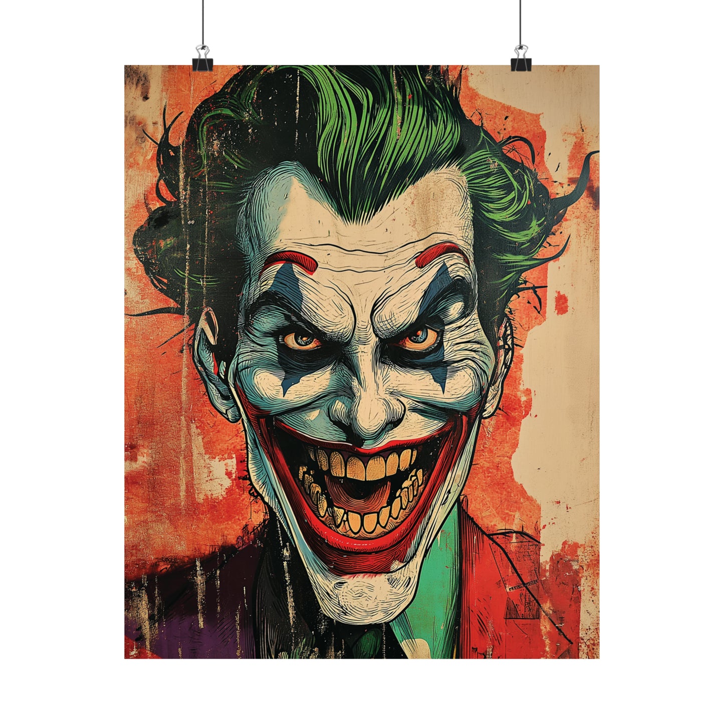 Joker 5 Matte Vertical Posters