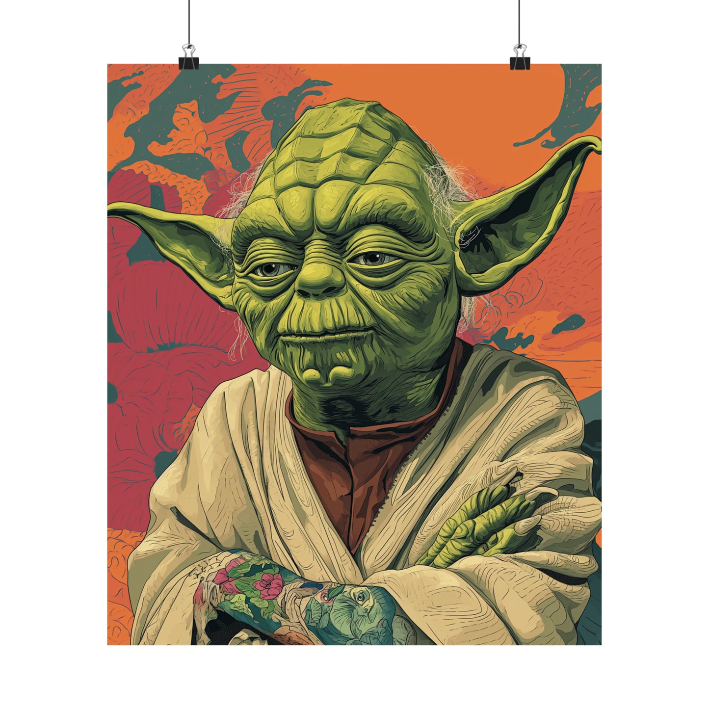 Yoda 1 Matte Vertical Posters