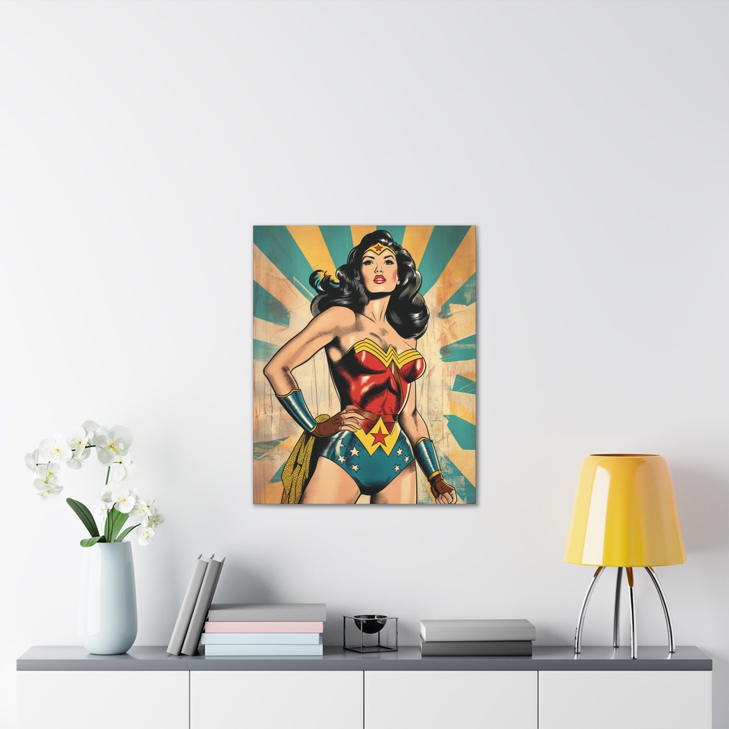 Wonder 1 Canvas Stretched, 0.75"