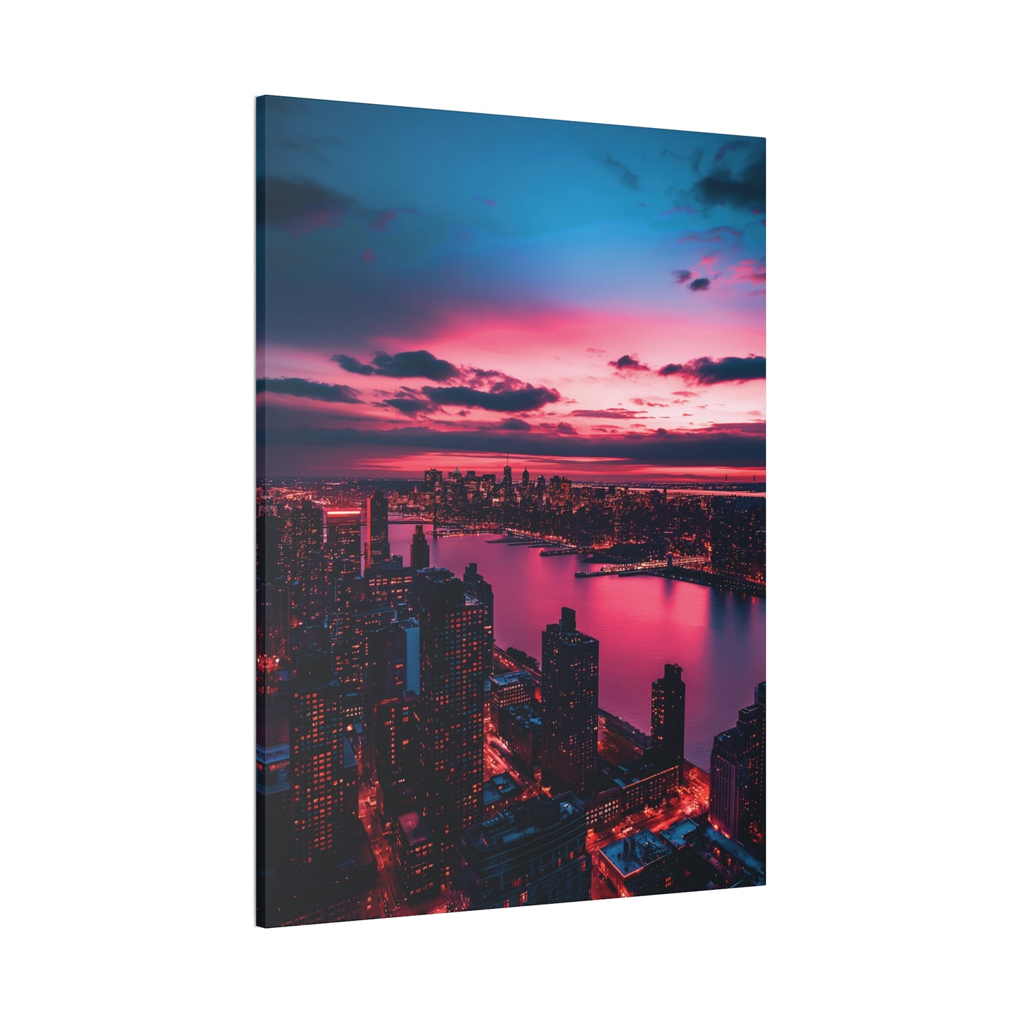 New York 3 Canvas Stretched, 0.75"